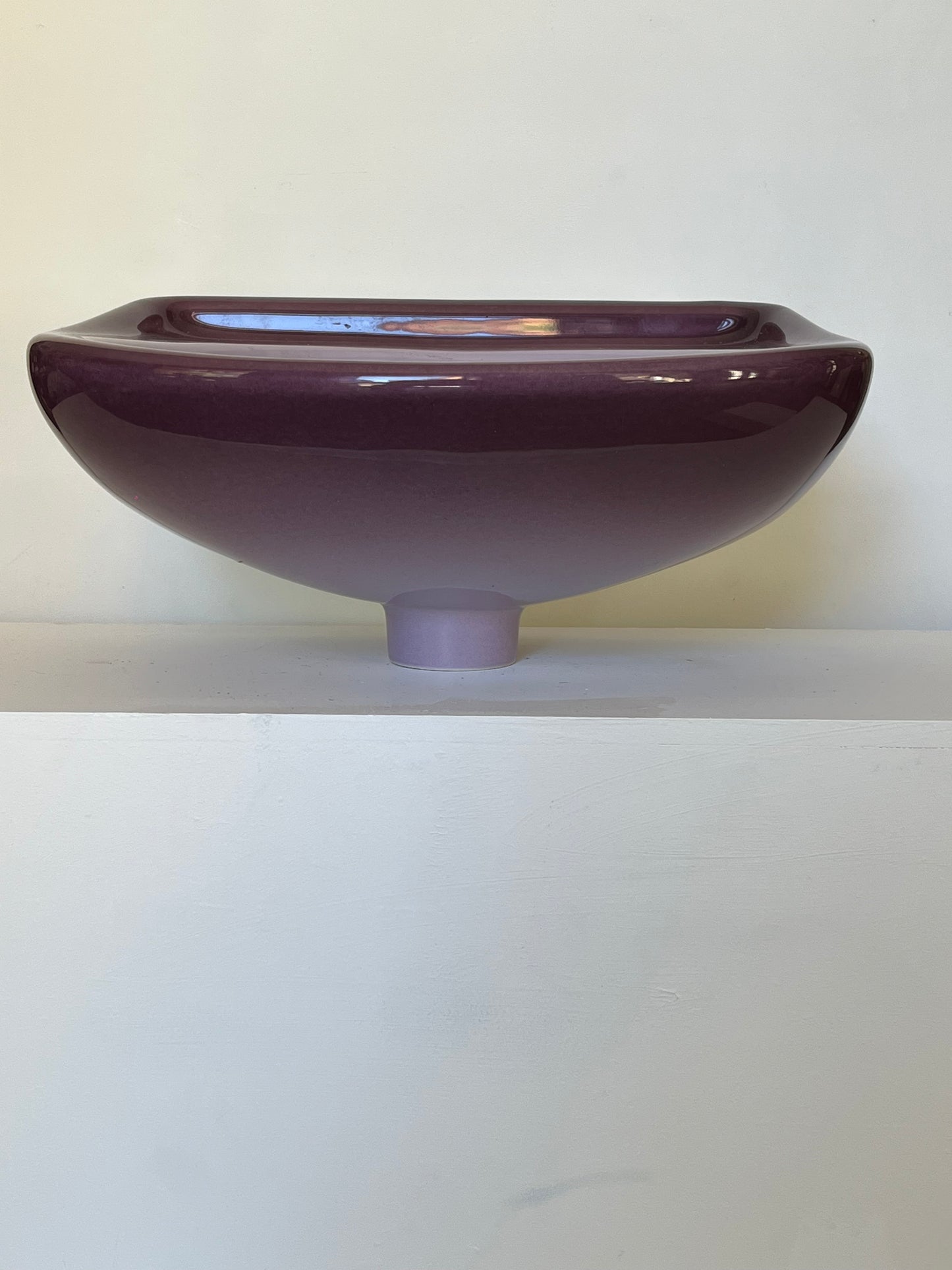 Purple Porcelain sink