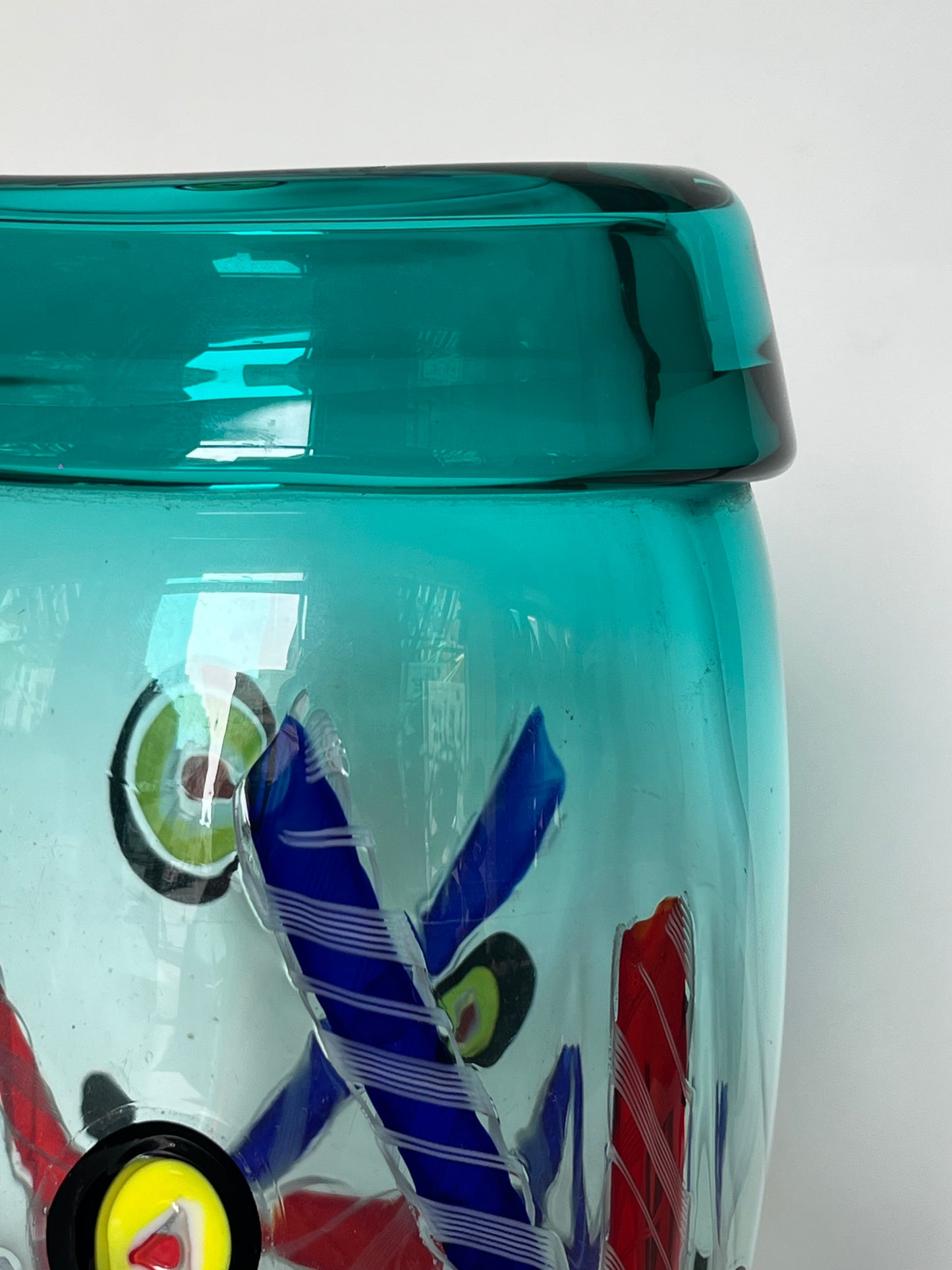 Millefiori vase