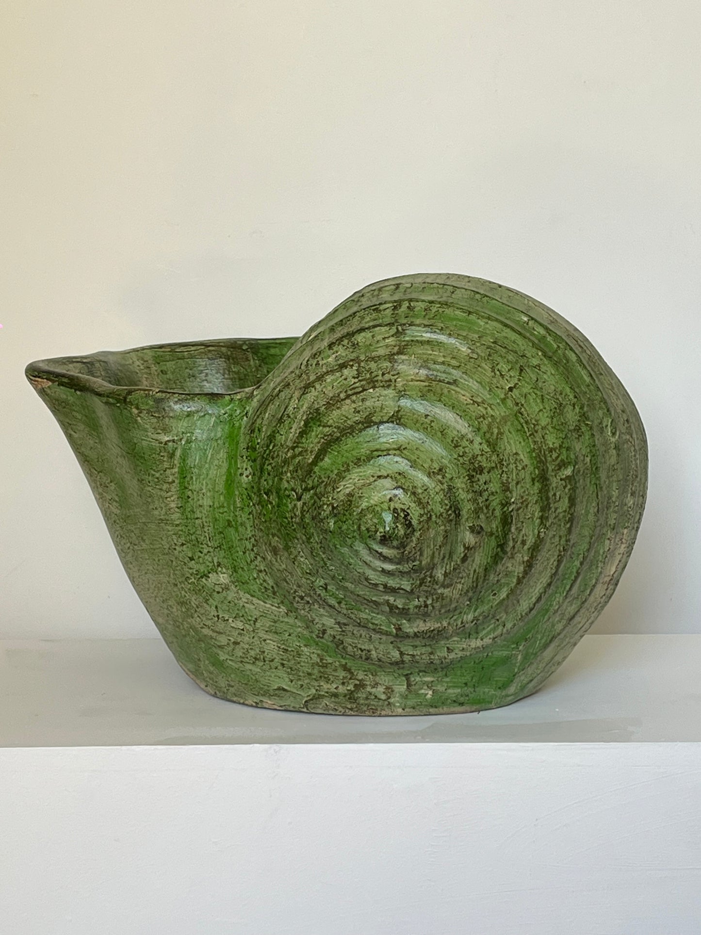 Apple green Snail pot