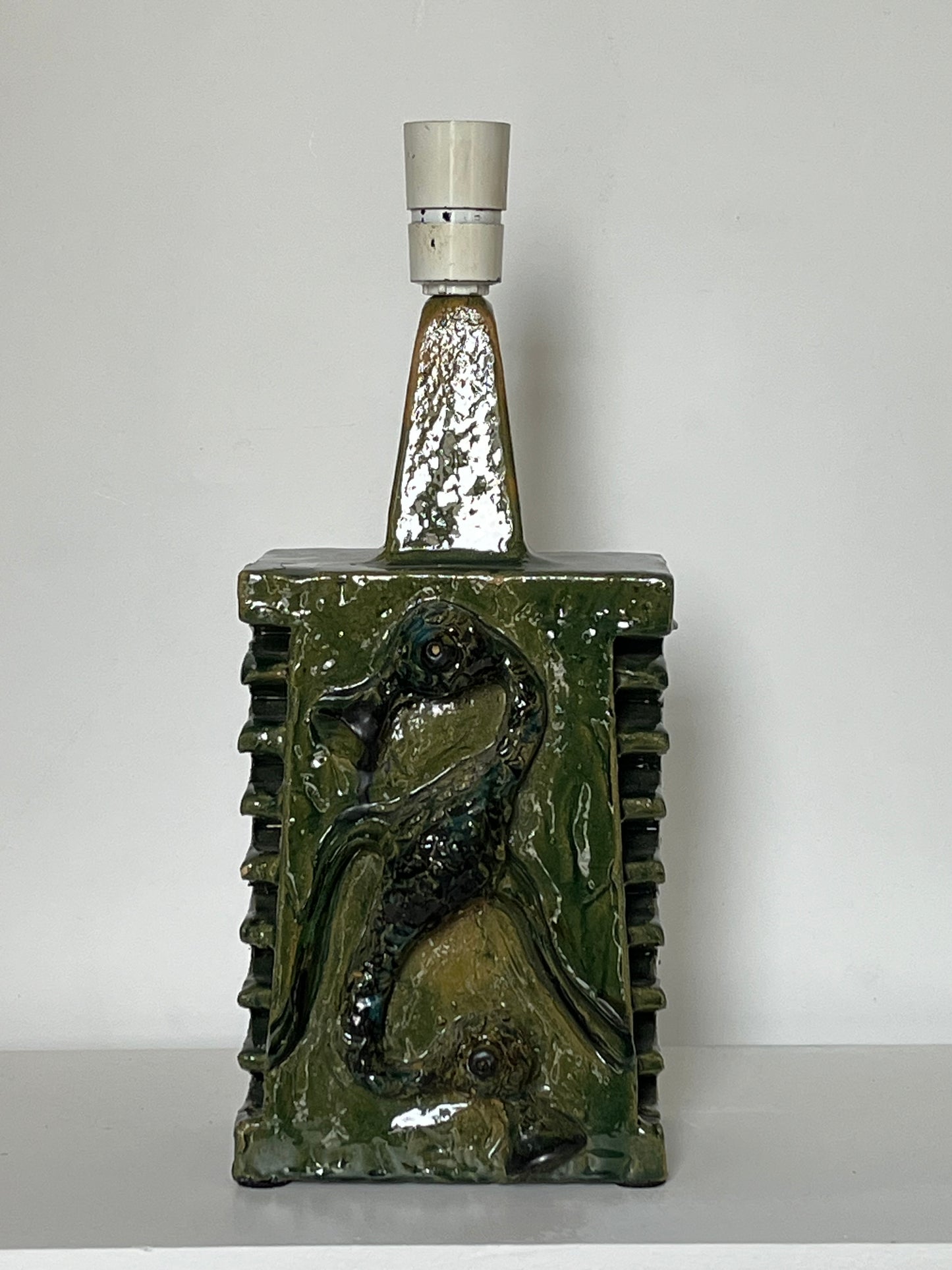 Brutalist ceramic tablelamp