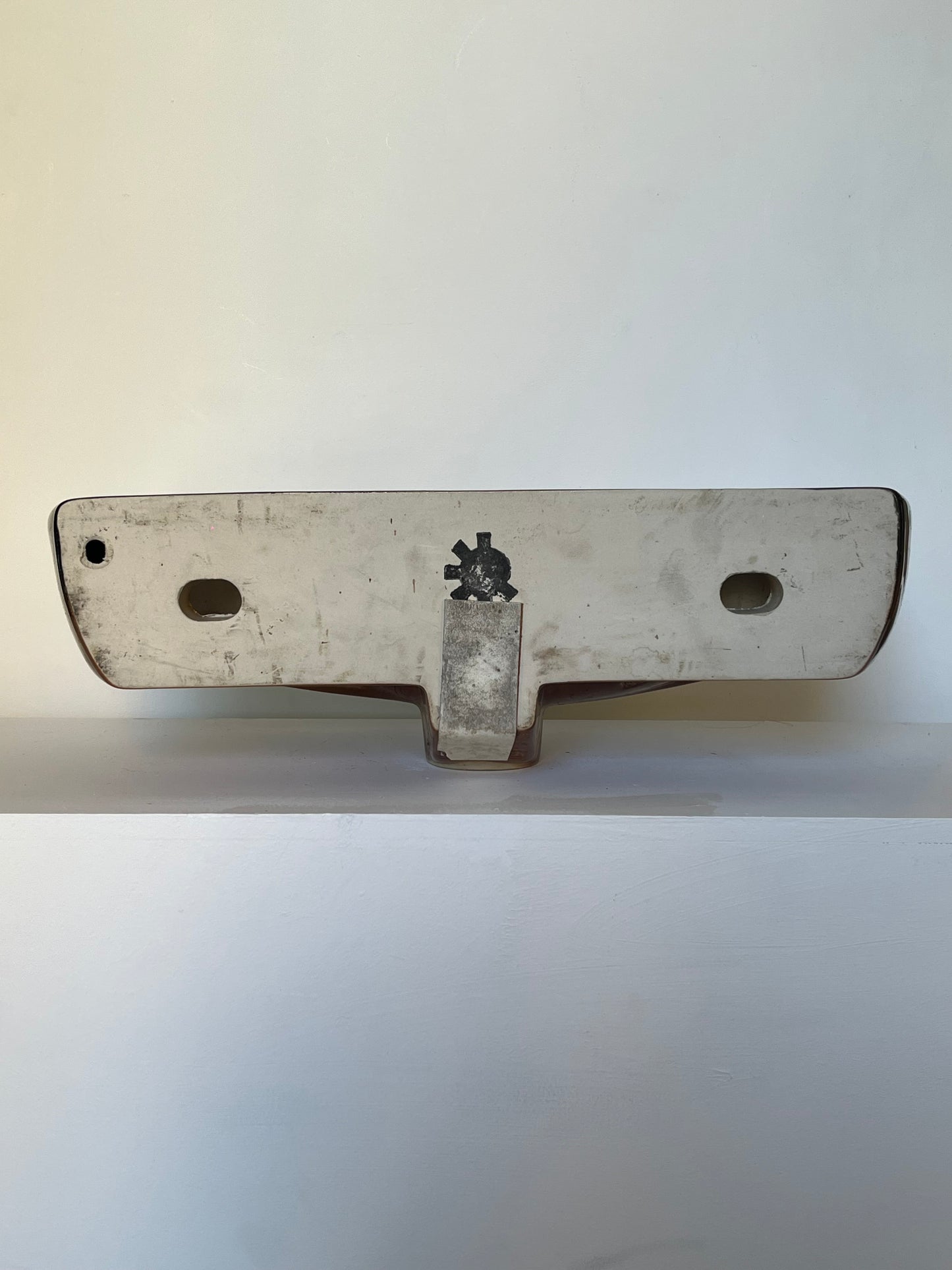 Slim Brown Porcelain sink