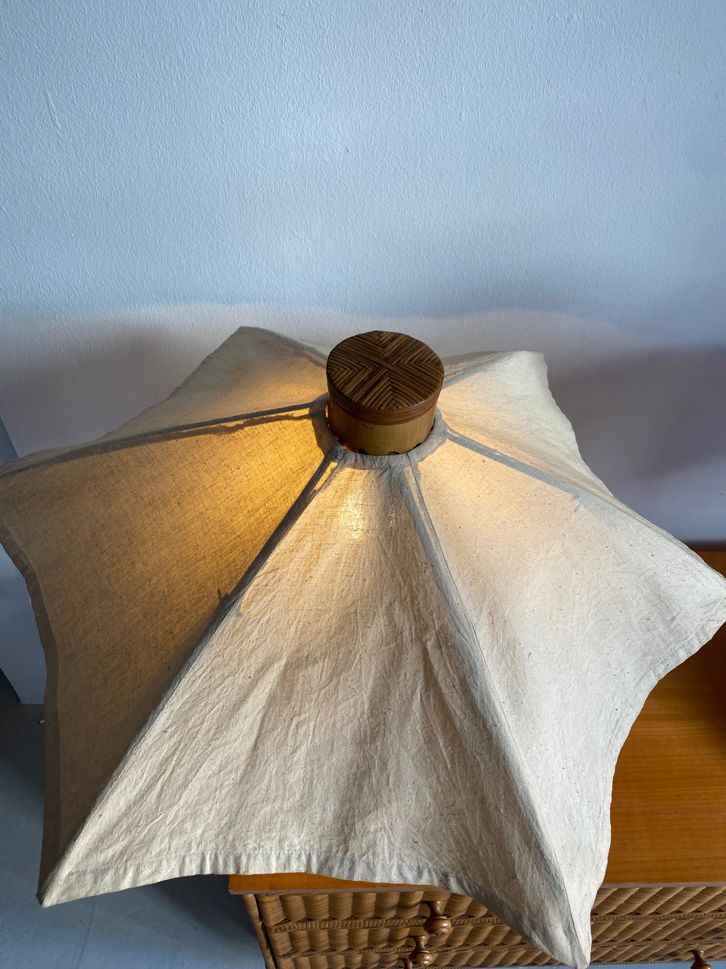 Bamboo tablelamps