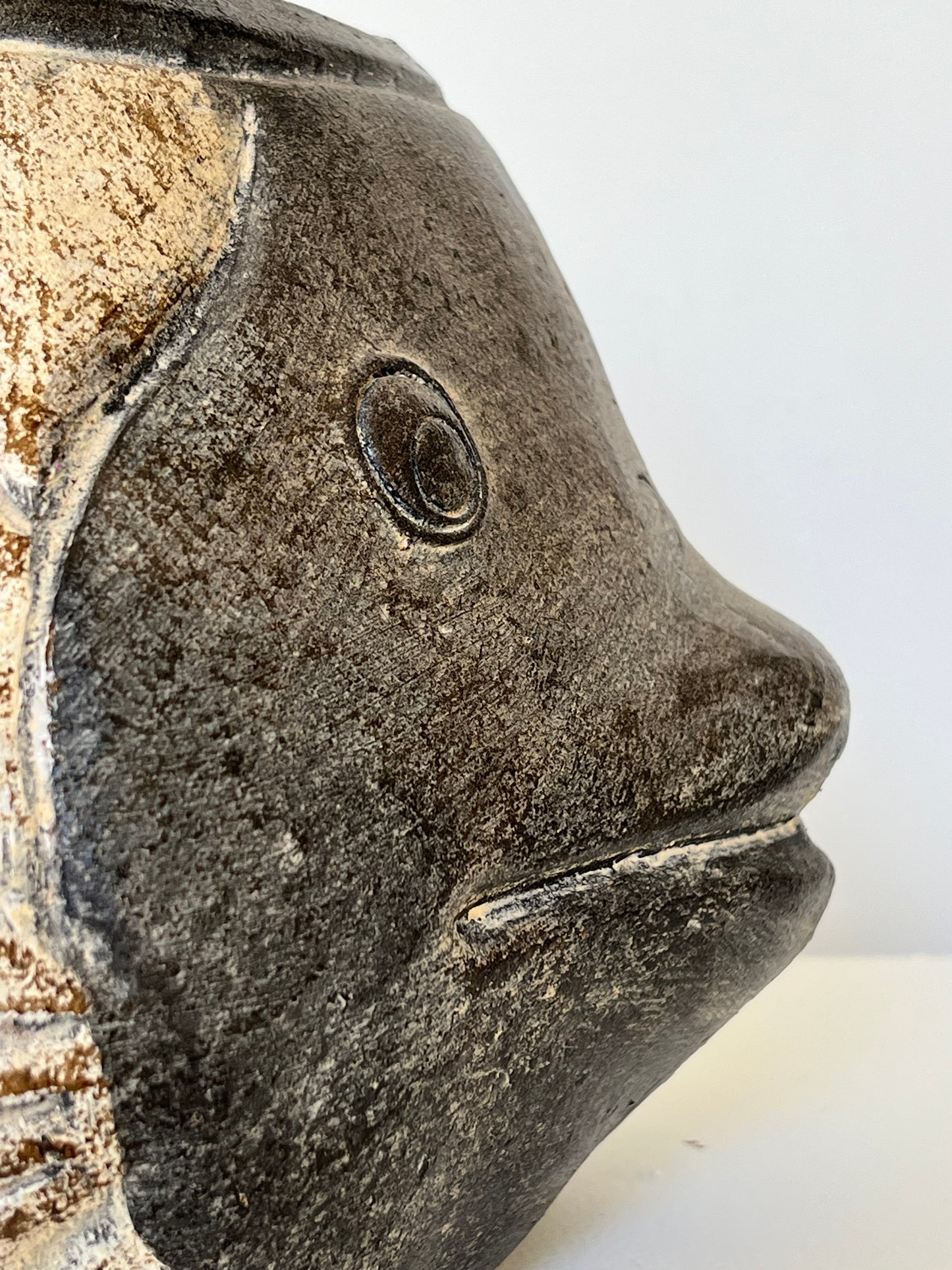 Ceramic fish pot