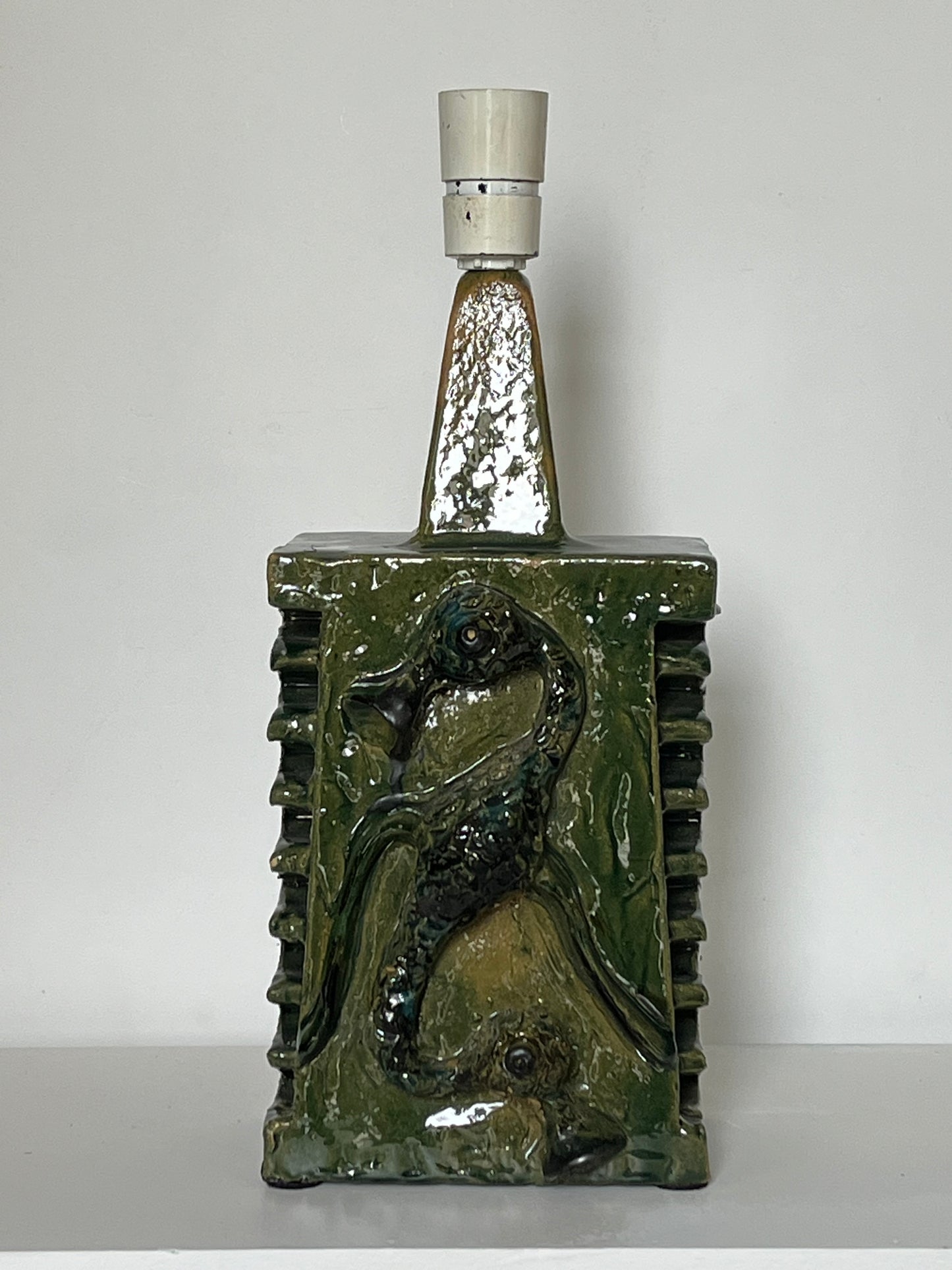 Brutalist ceramic tablelamp