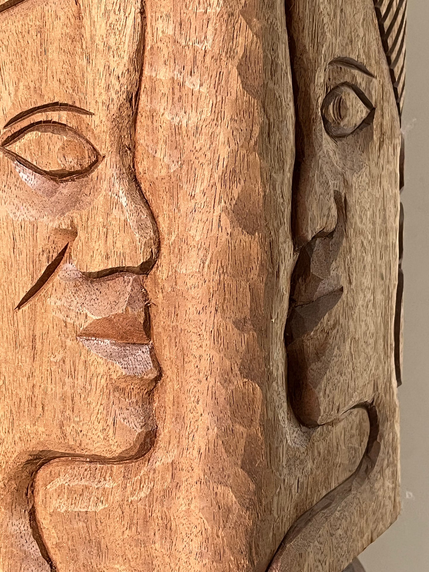 Wood sculpture