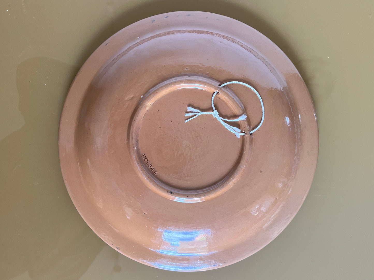 Pisces plate. Holbæk ceramic