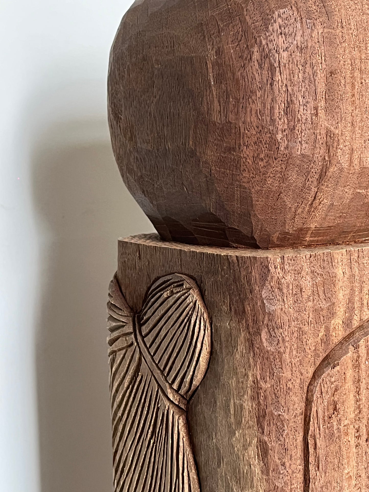 Wood sculpture