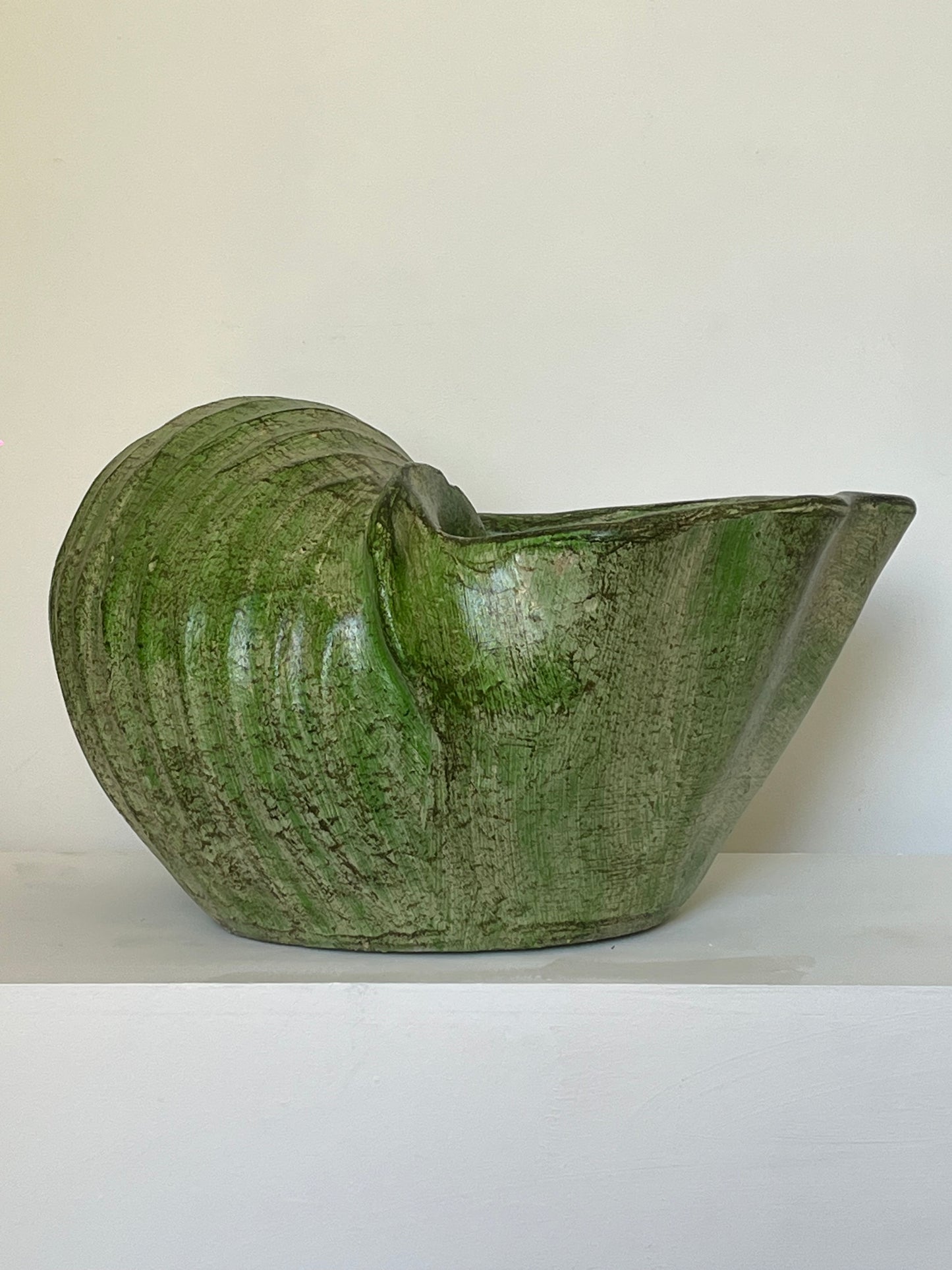 Apple green Snail pot