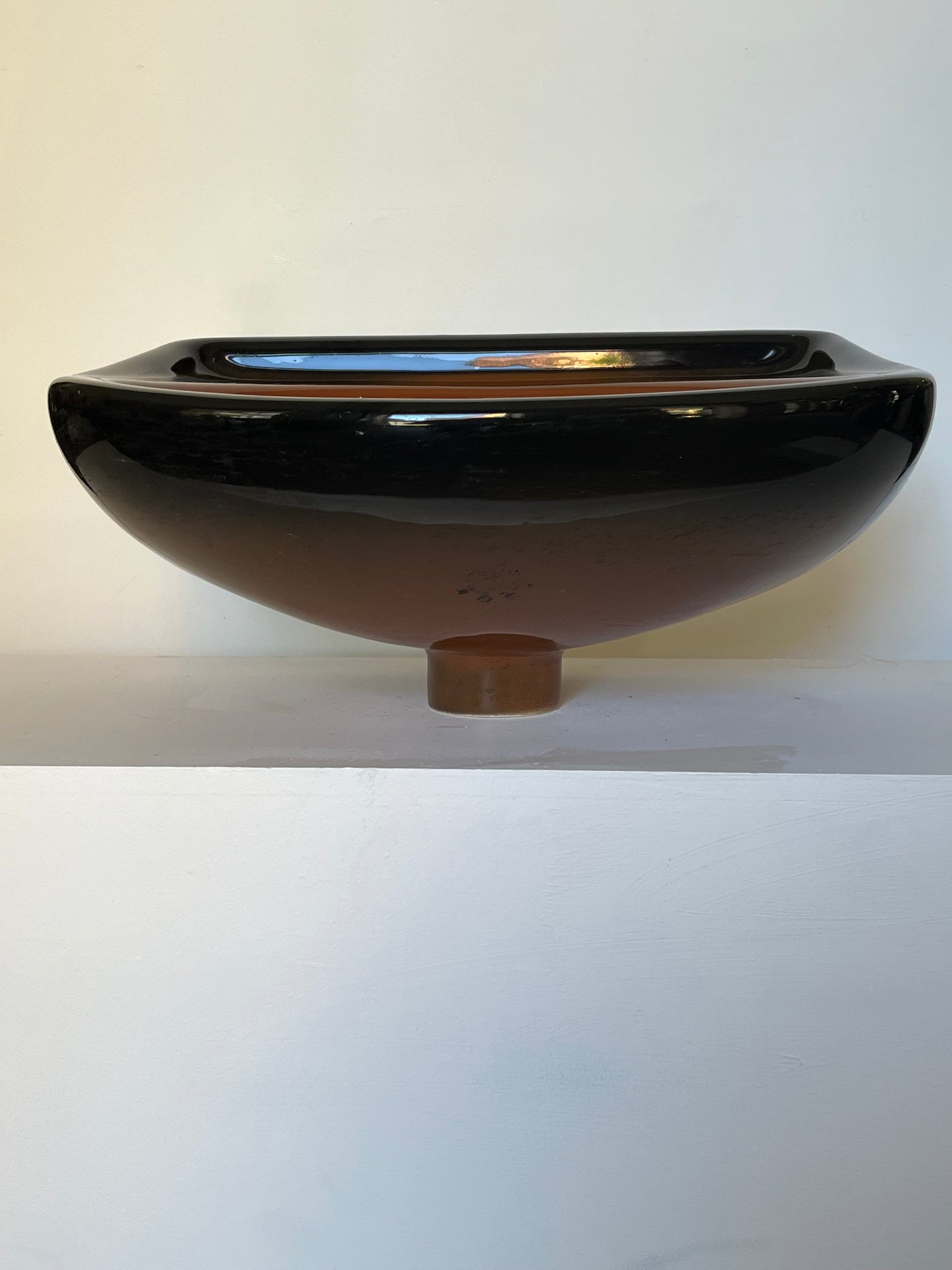 Brown Porcelain sink