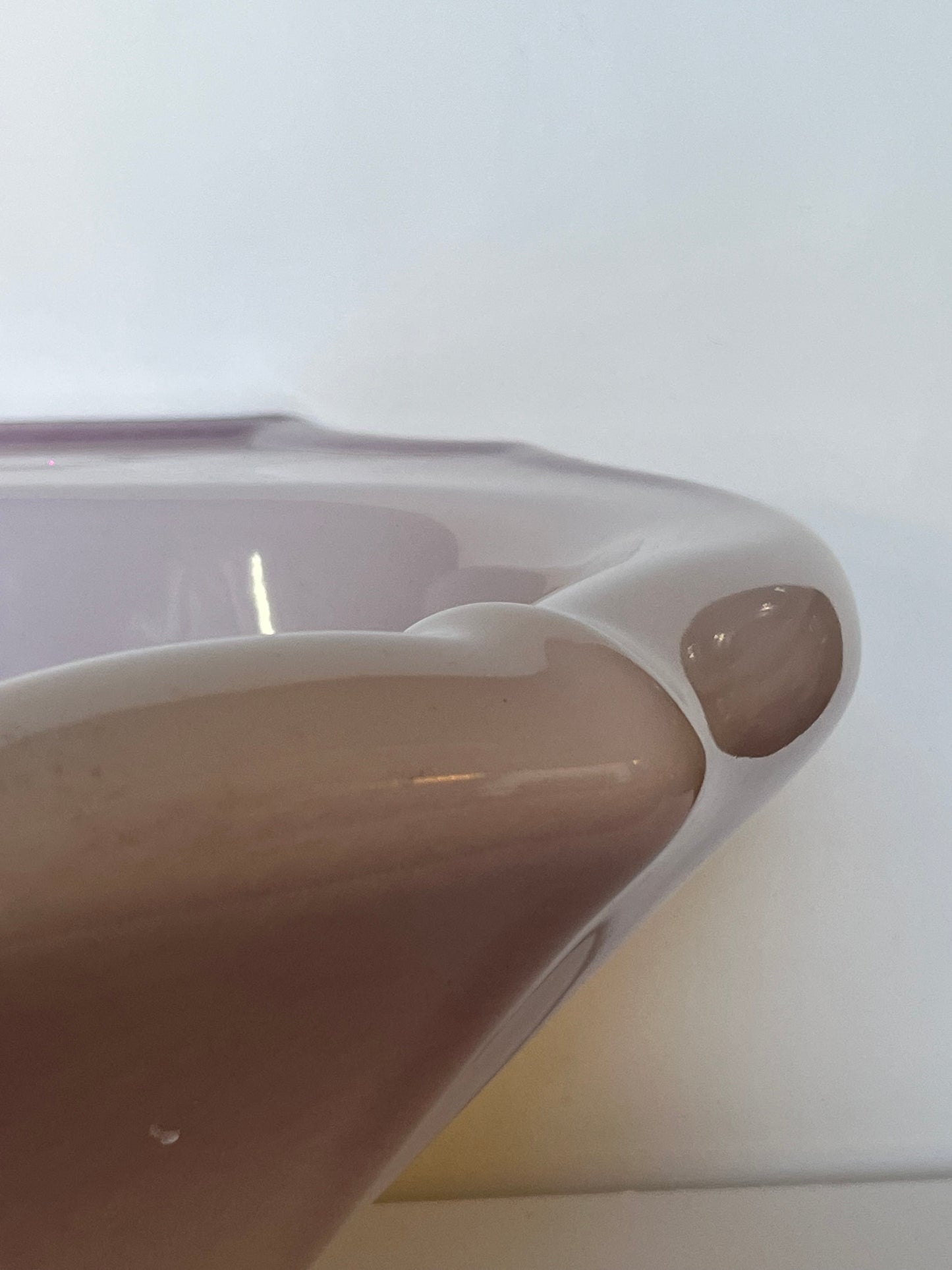 Pastel purple Porcelain sink