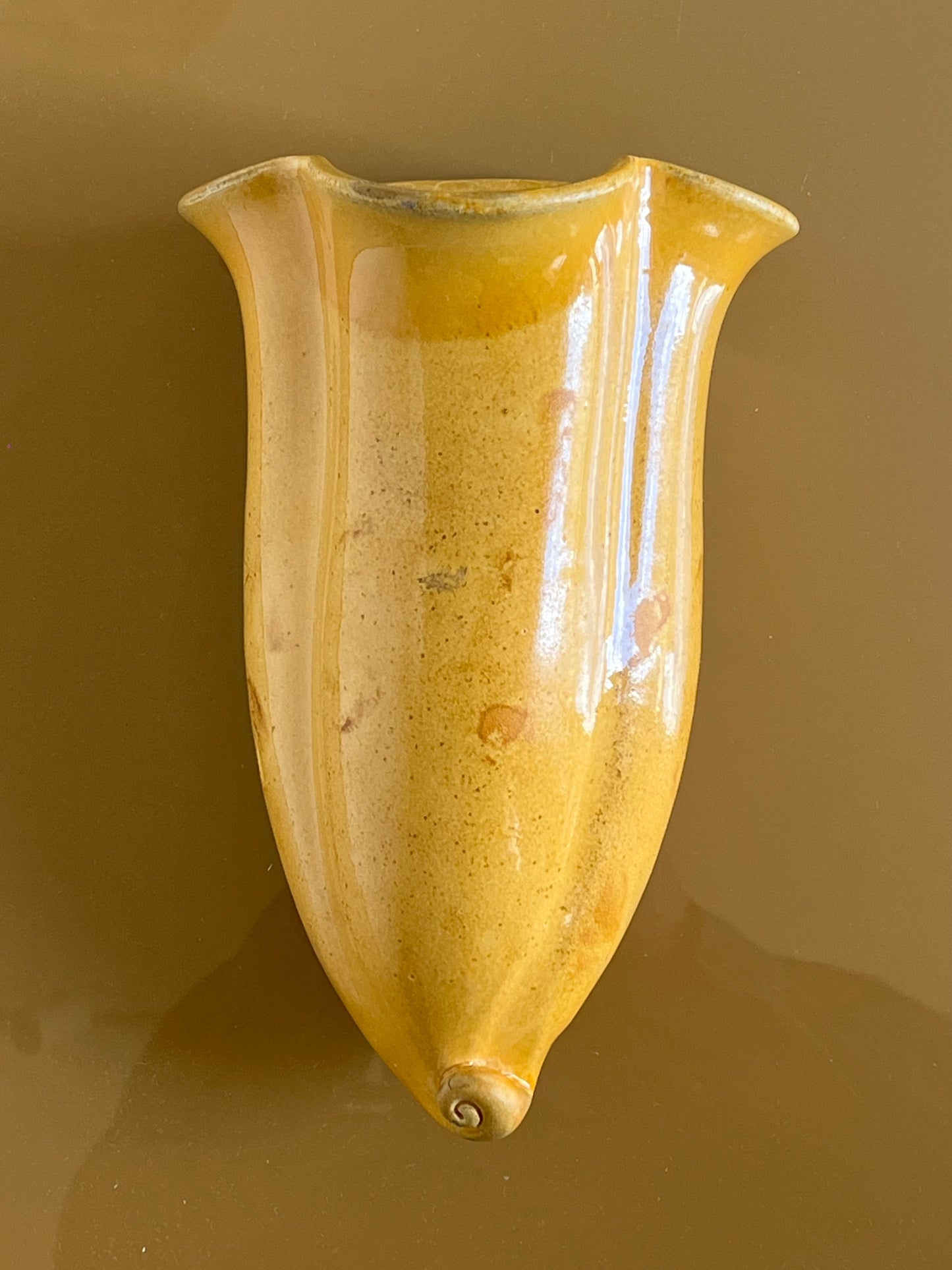 Ceramic wall vase