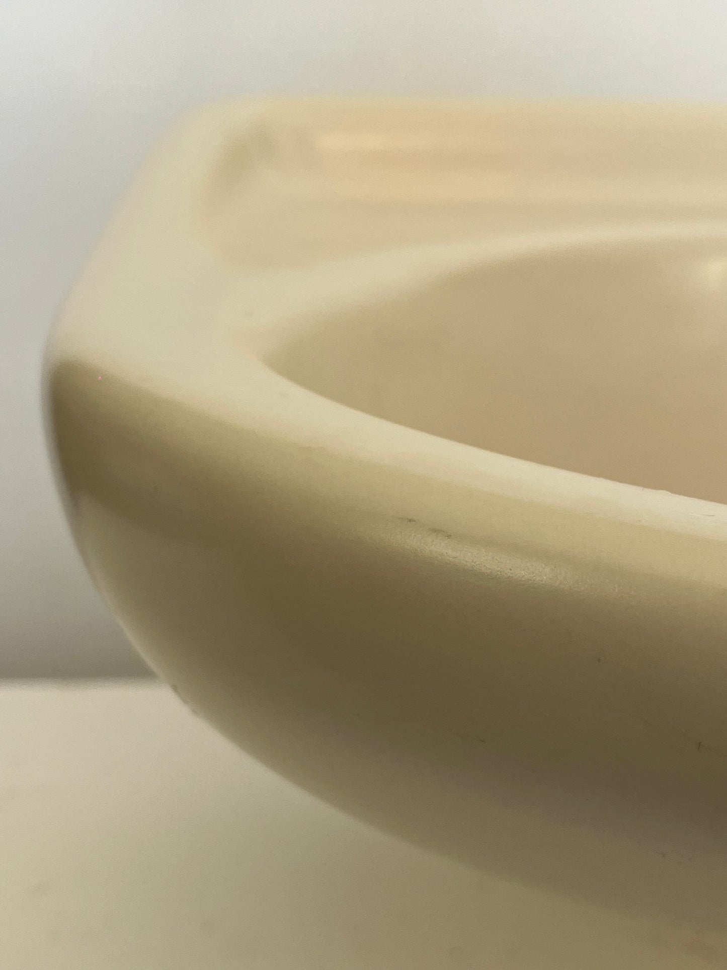 Beige Porcelain sink