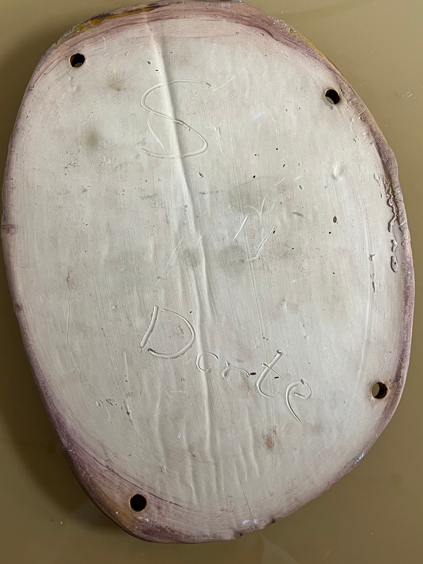 Ceramic relief
