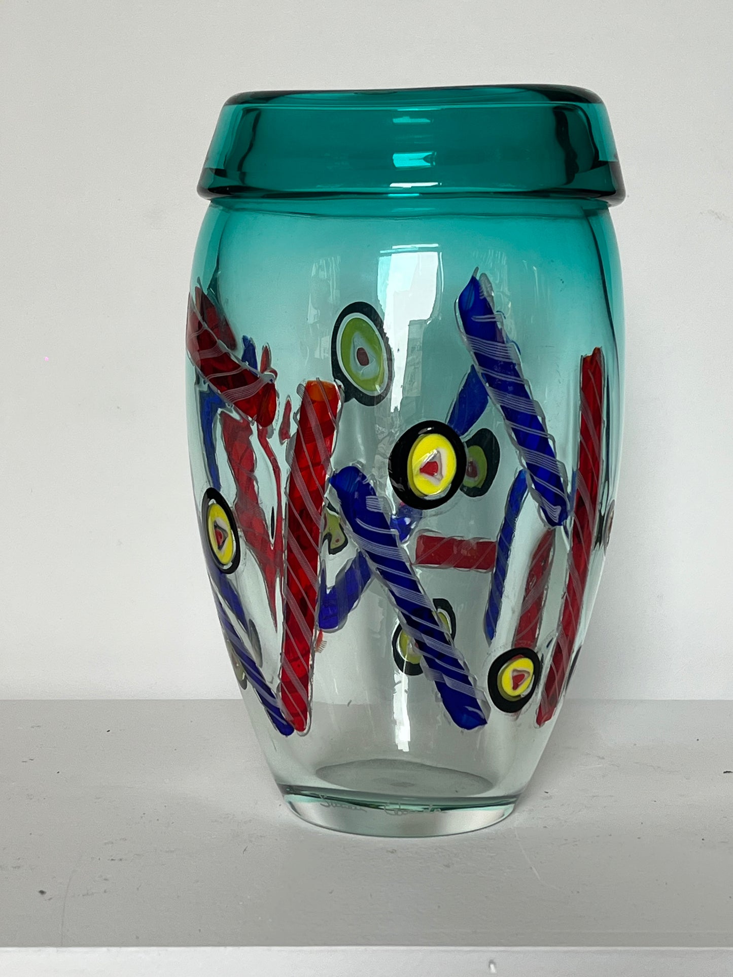 Millefiori vase