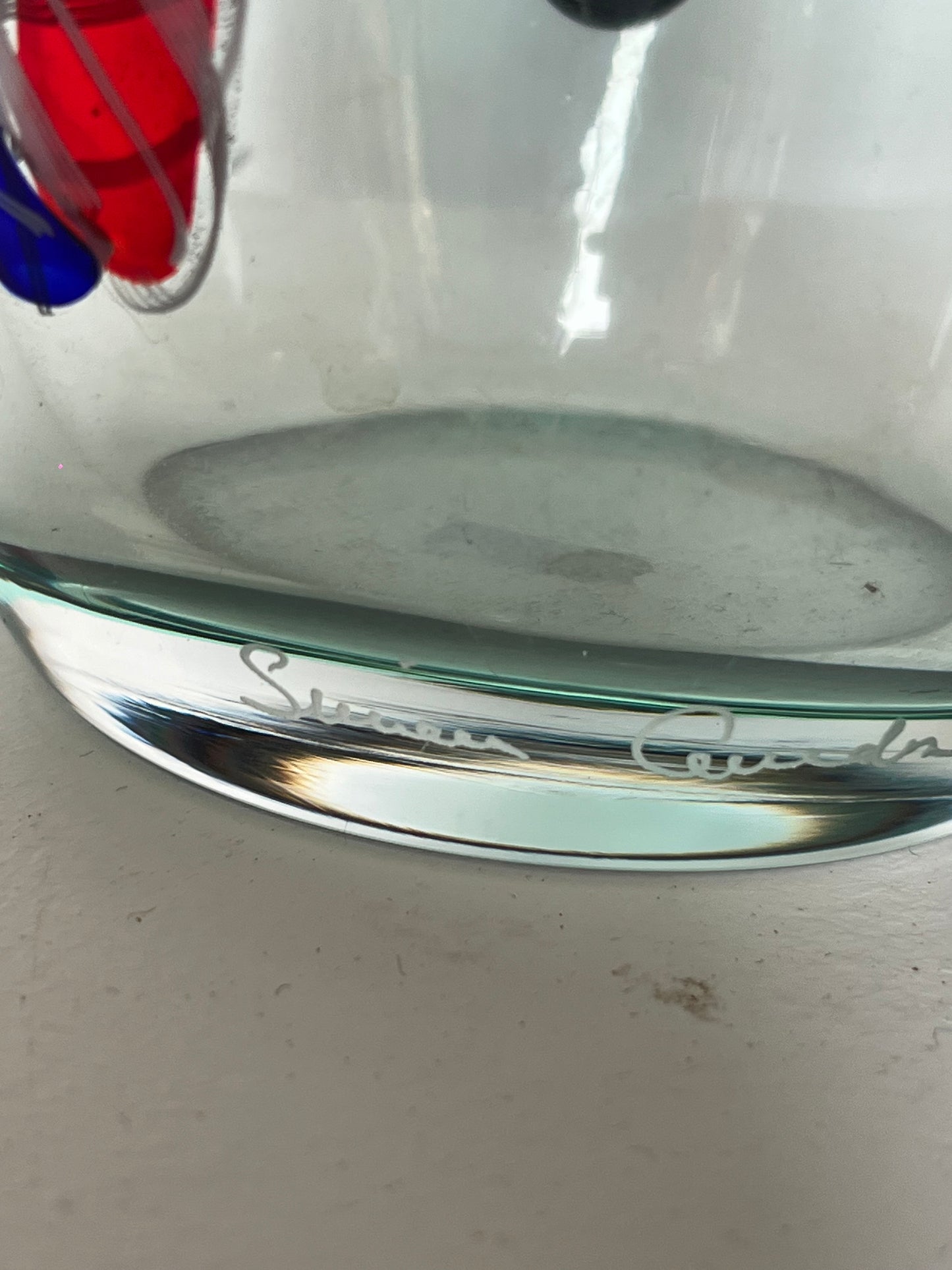 Millefiori vase