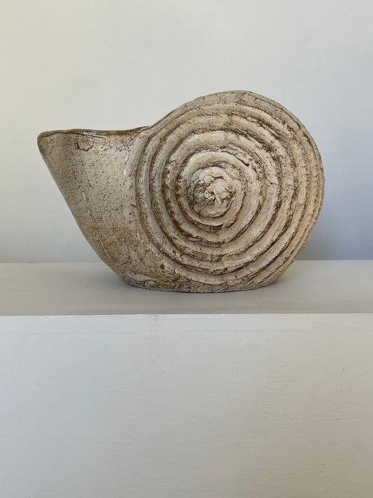 Small beige snail