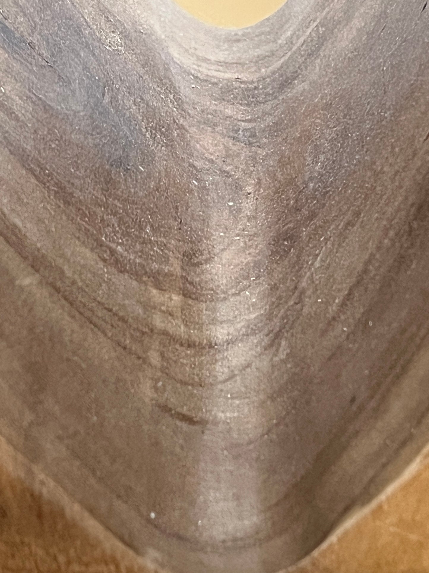 Handmade wooden side table or coffee table.