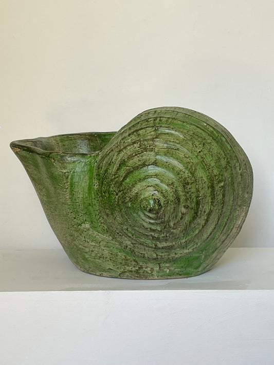 Apple green Snail pot