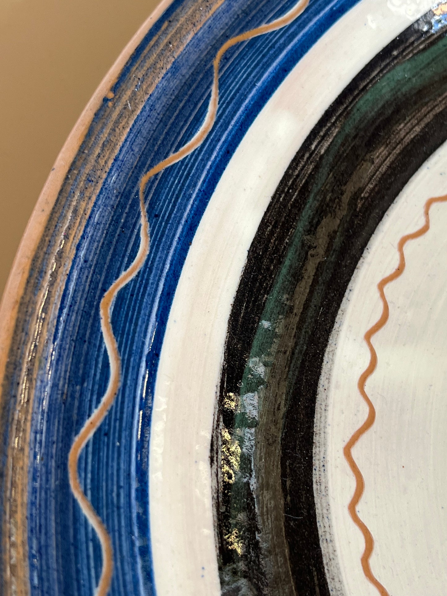 Pisces plate. Holbæk ceramic