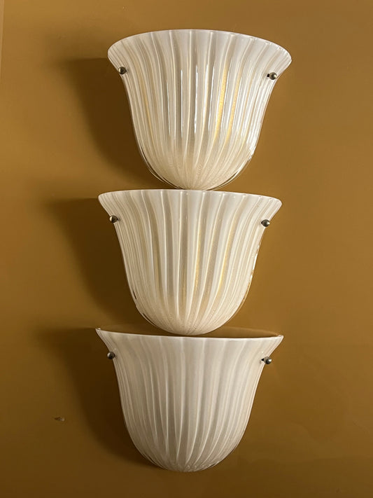 Murano wall lamps