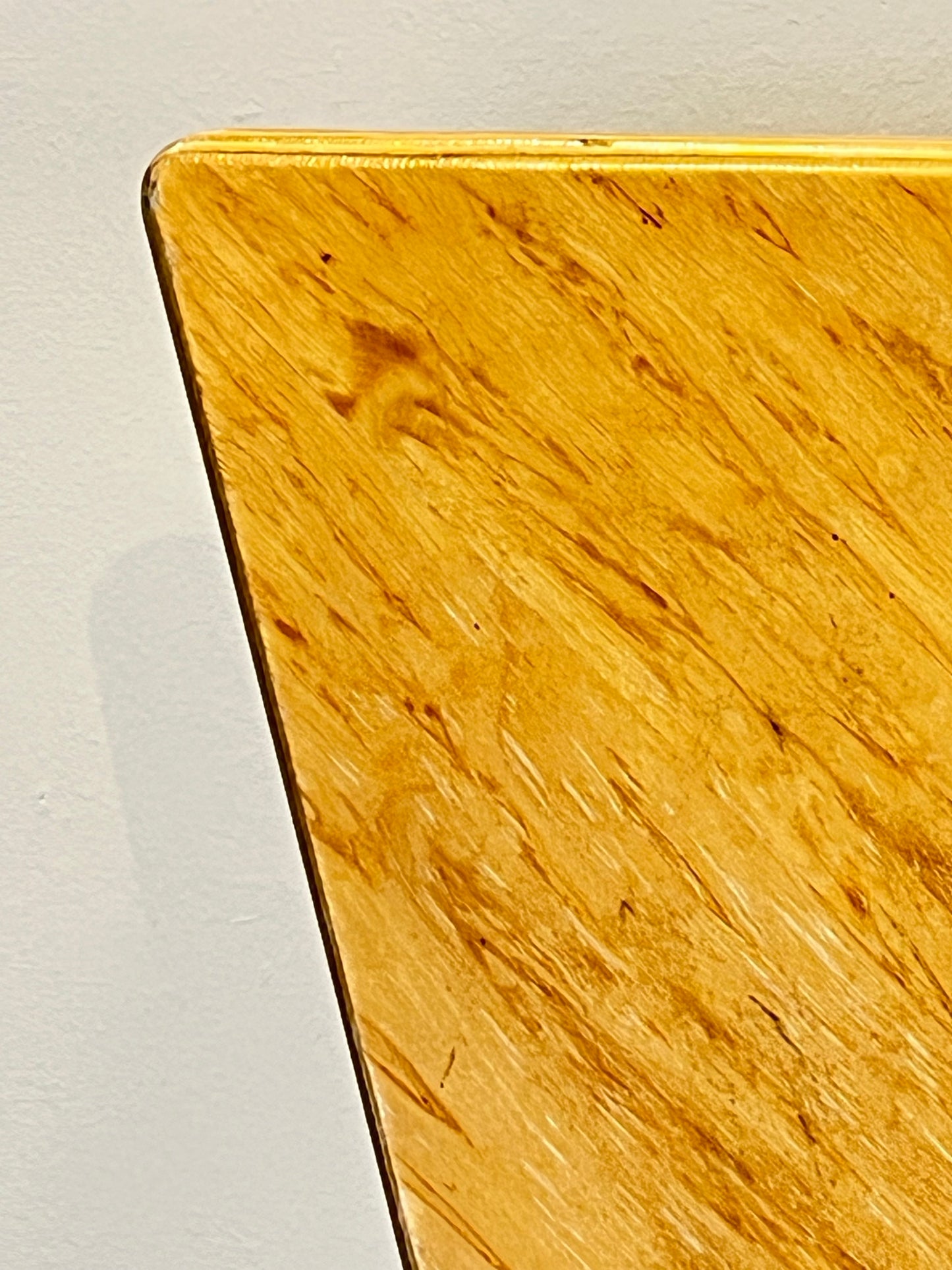 Chair. Wood and steel.