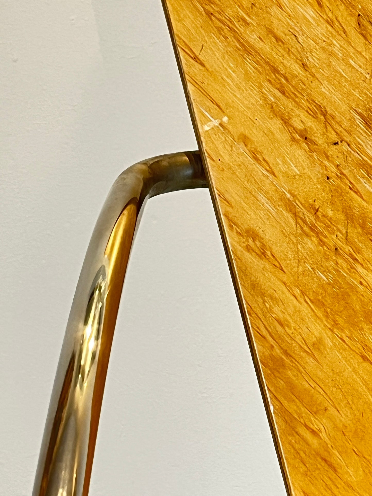 Chair. Wood and steel.
