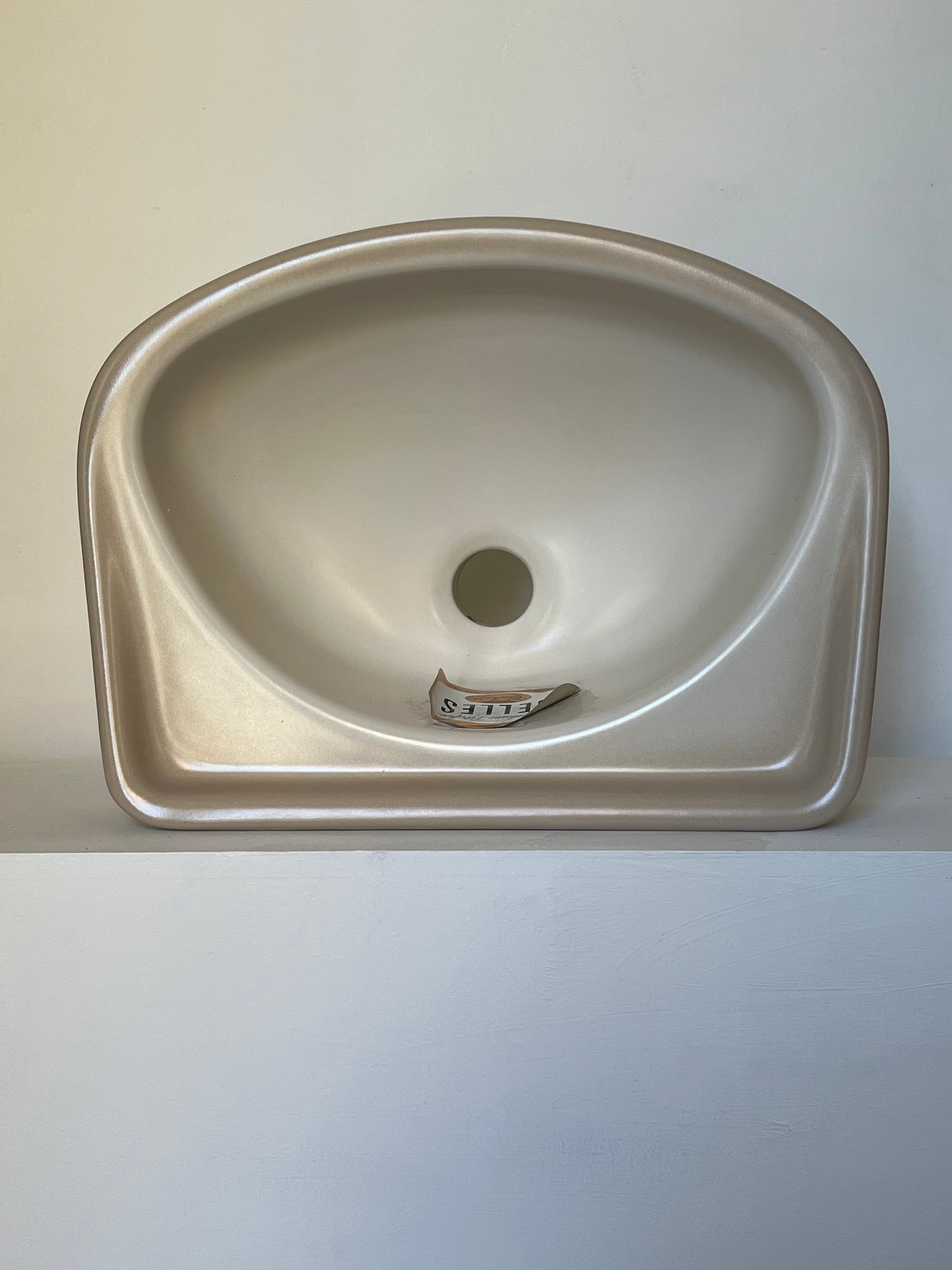 Dark Beige Porcelain sink