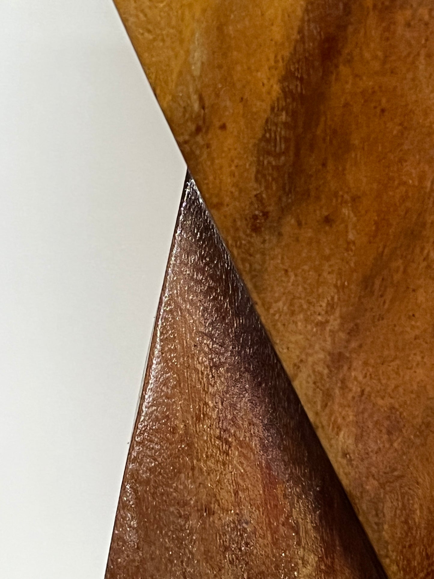 Podium/Sculpture. Tropic teak.