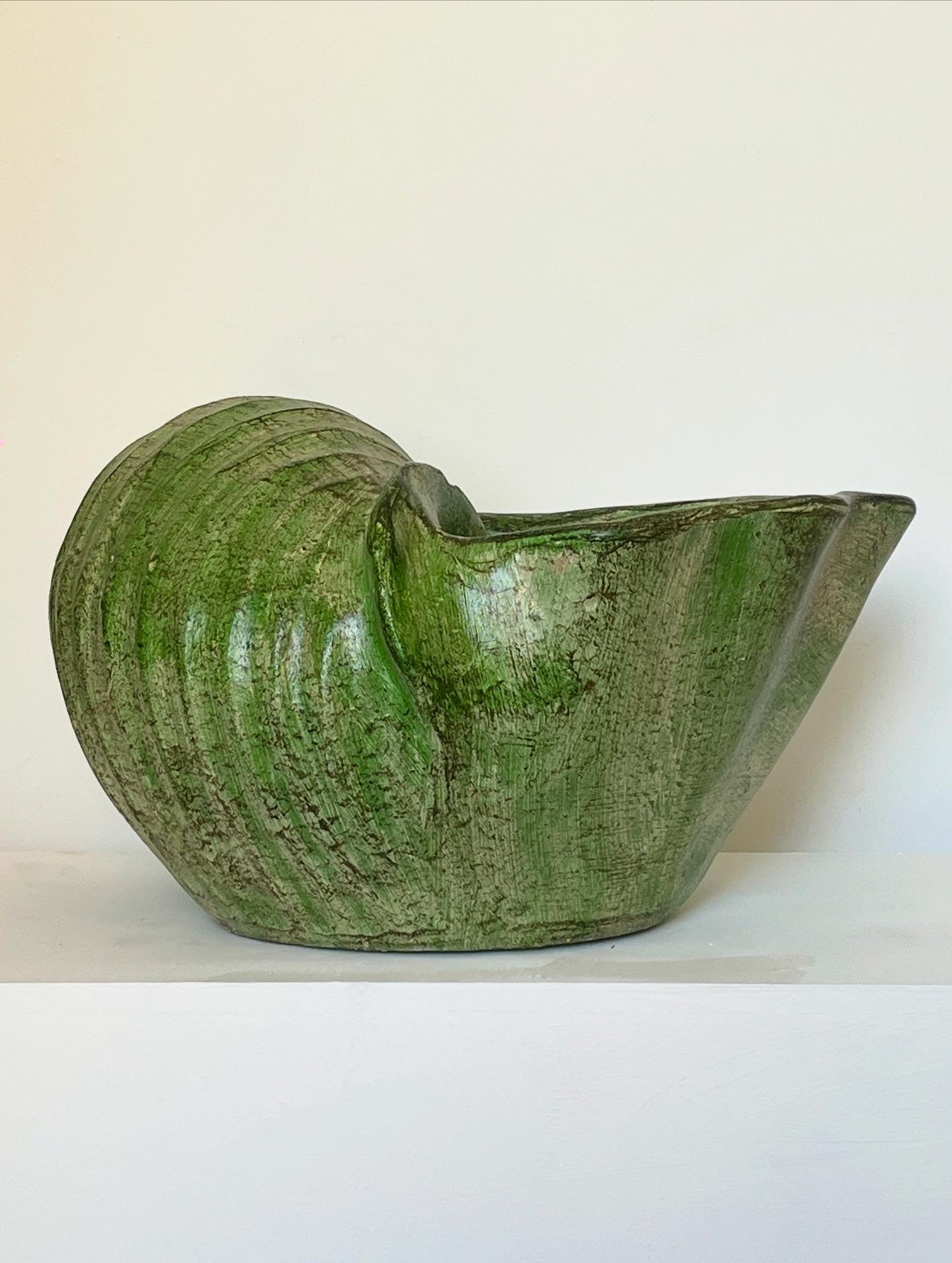 Apple green Snail pot