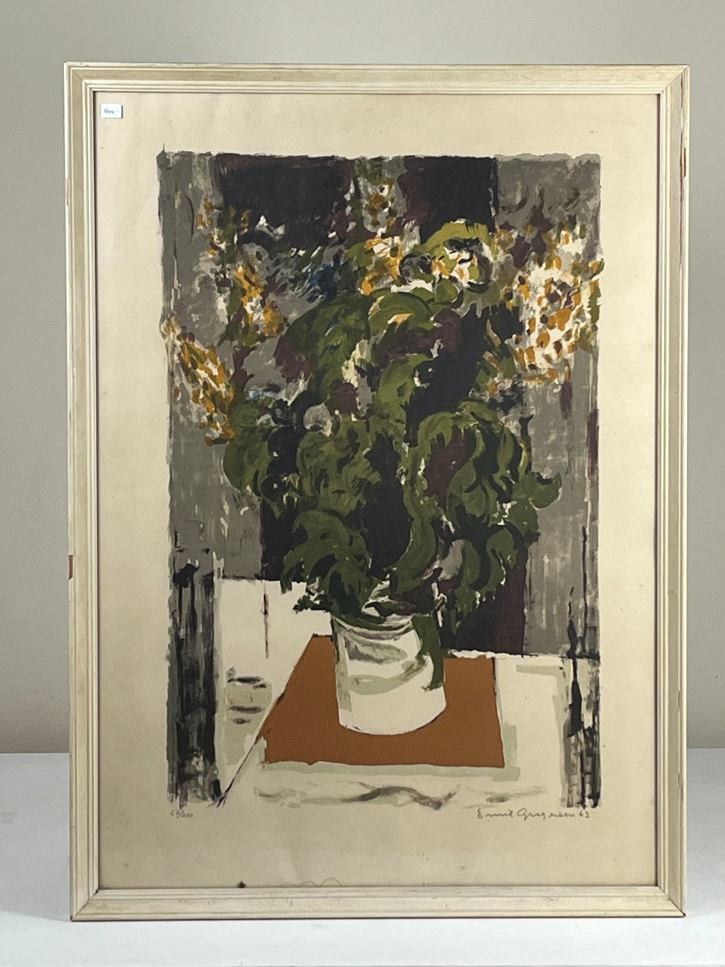 Lithography. Artist unknown. 1963.