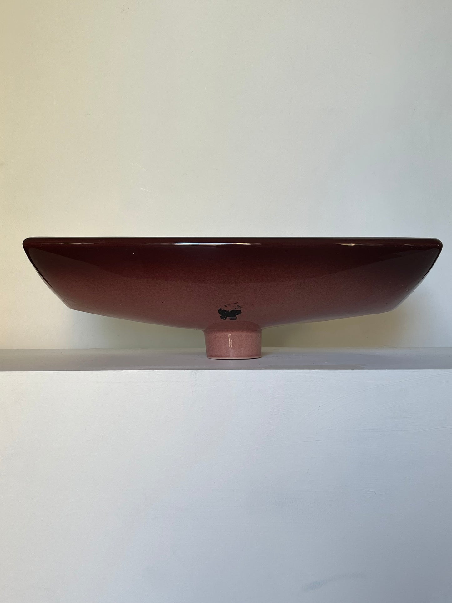Slim Bordeaux Porcelain sink