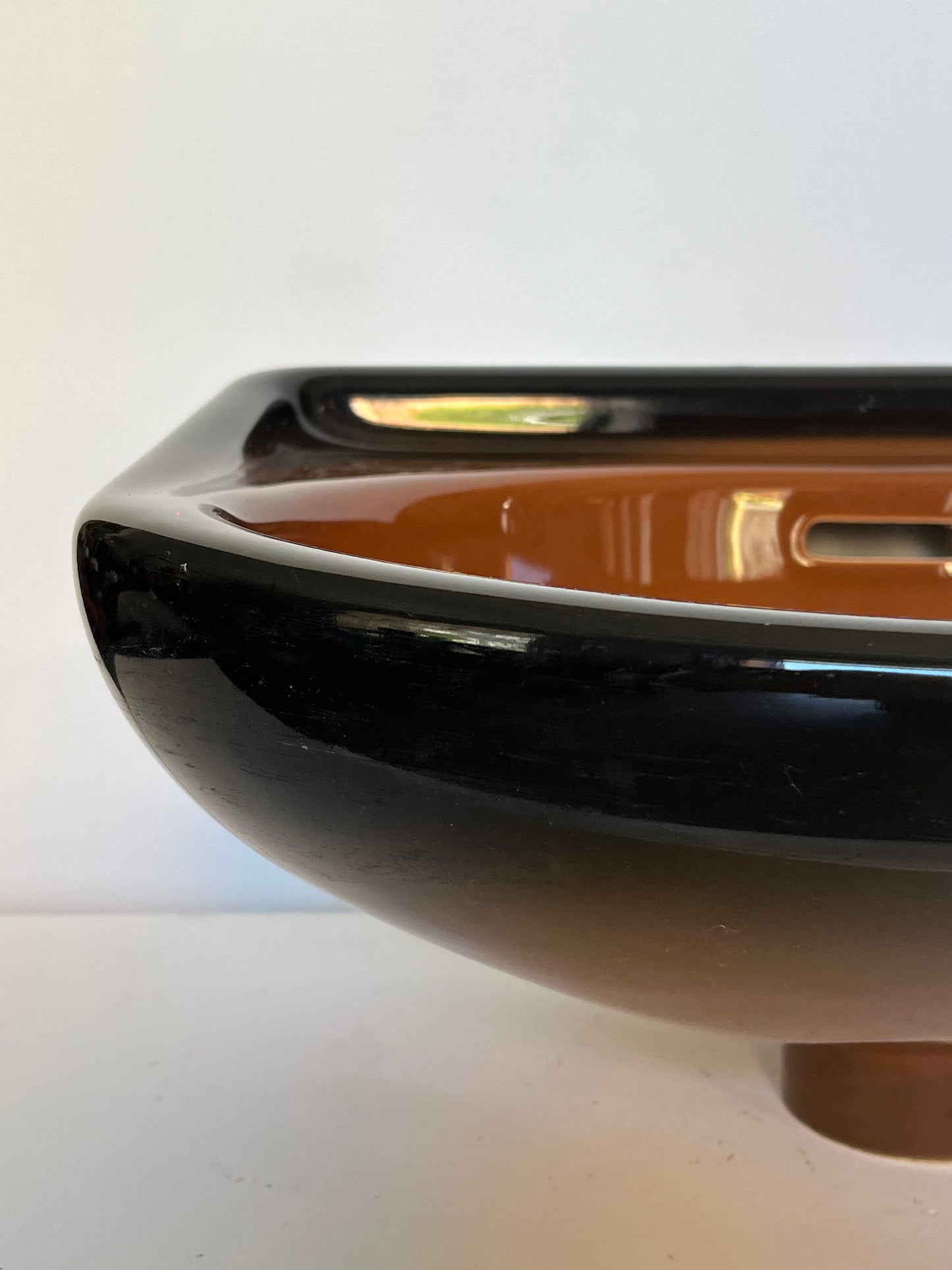 Brown Porcelain sink