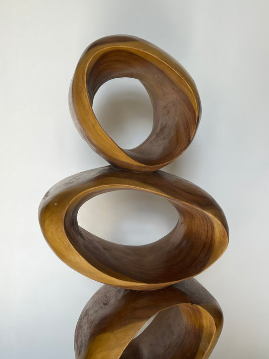 Wood sculpture