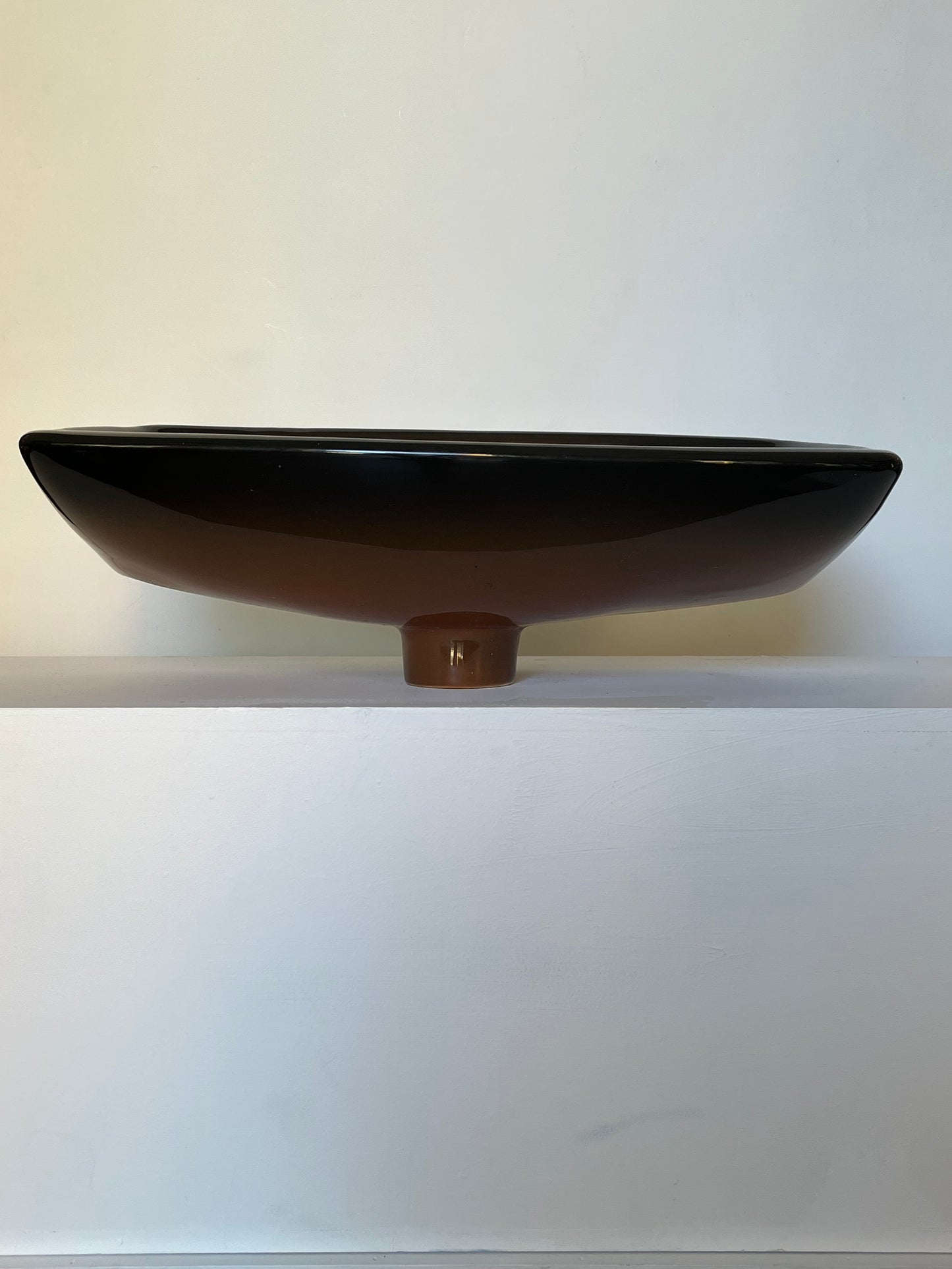 Slim Brown Porcelain sink