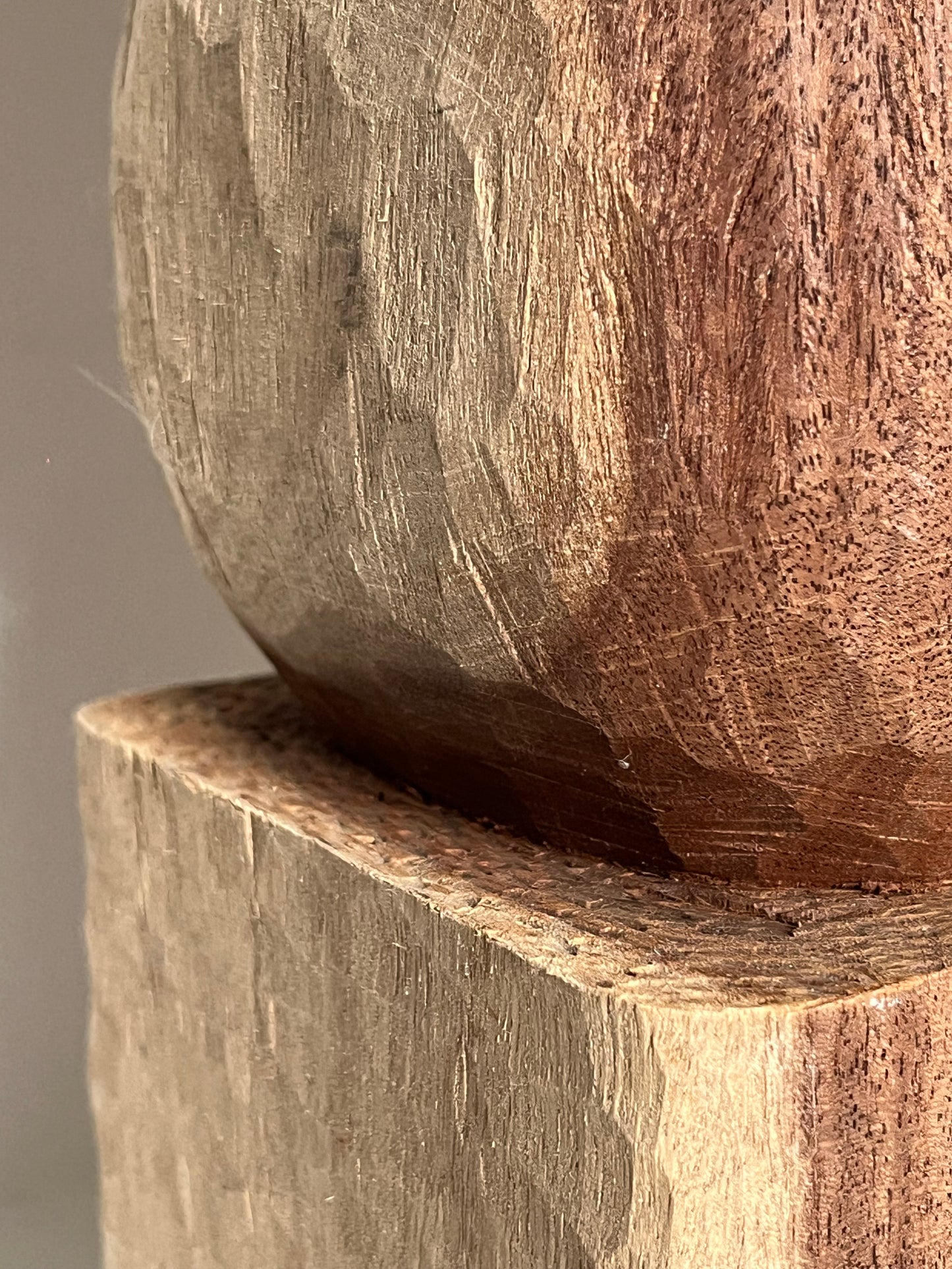 Wood sculpture
