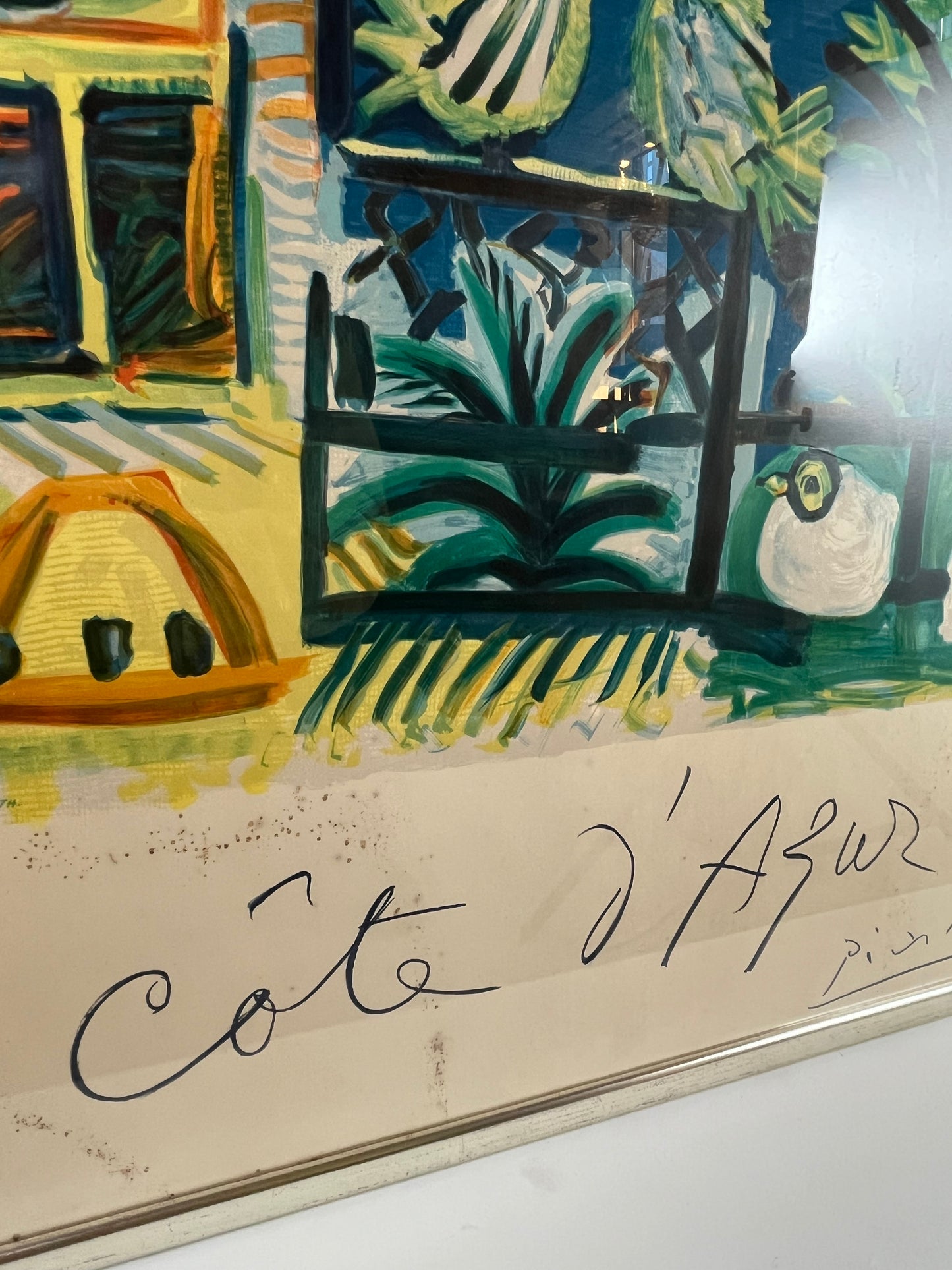 Cote D’Azur Picasso Poster