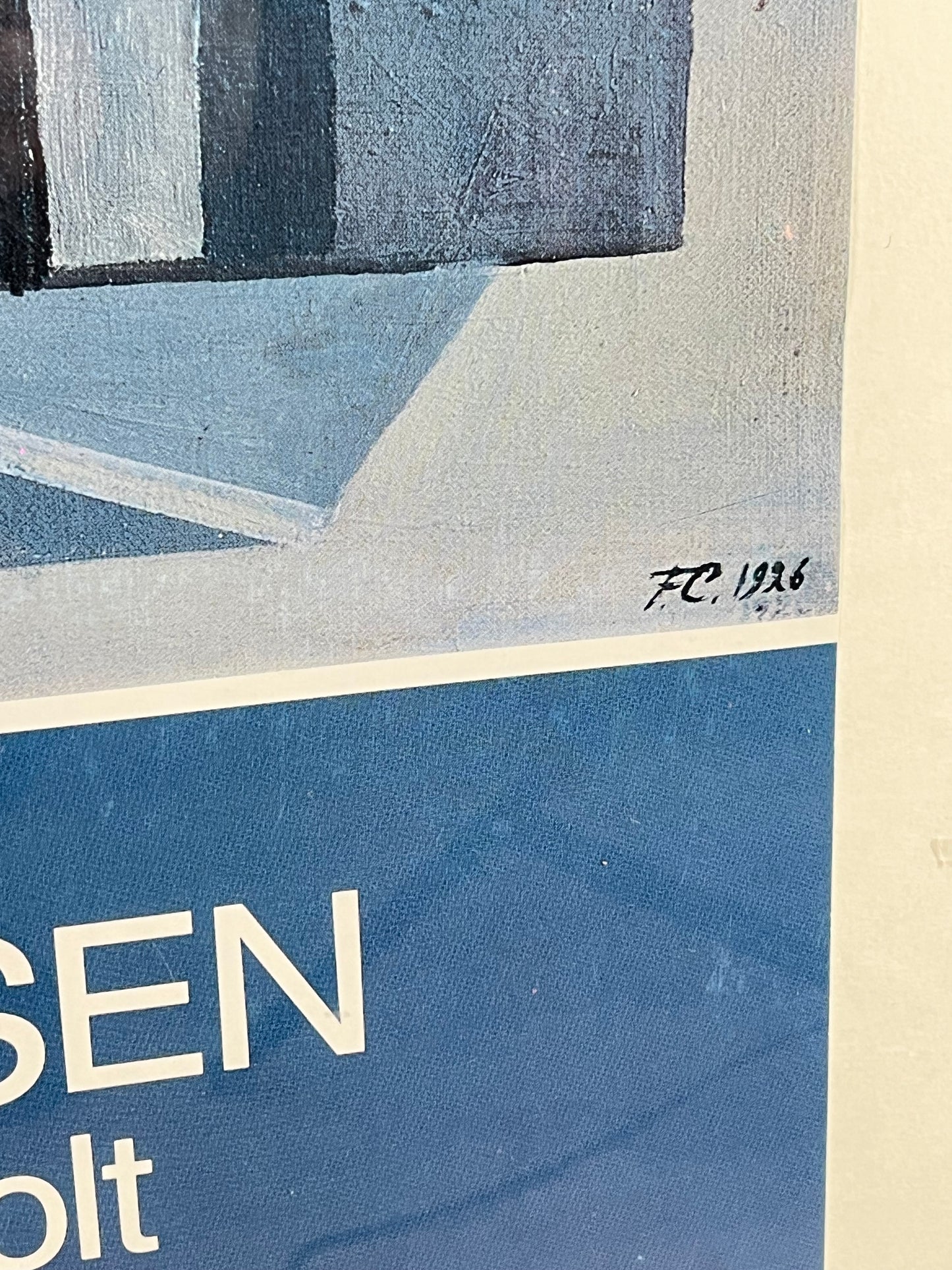 Franciska Clausen. Trapholt. Poster.