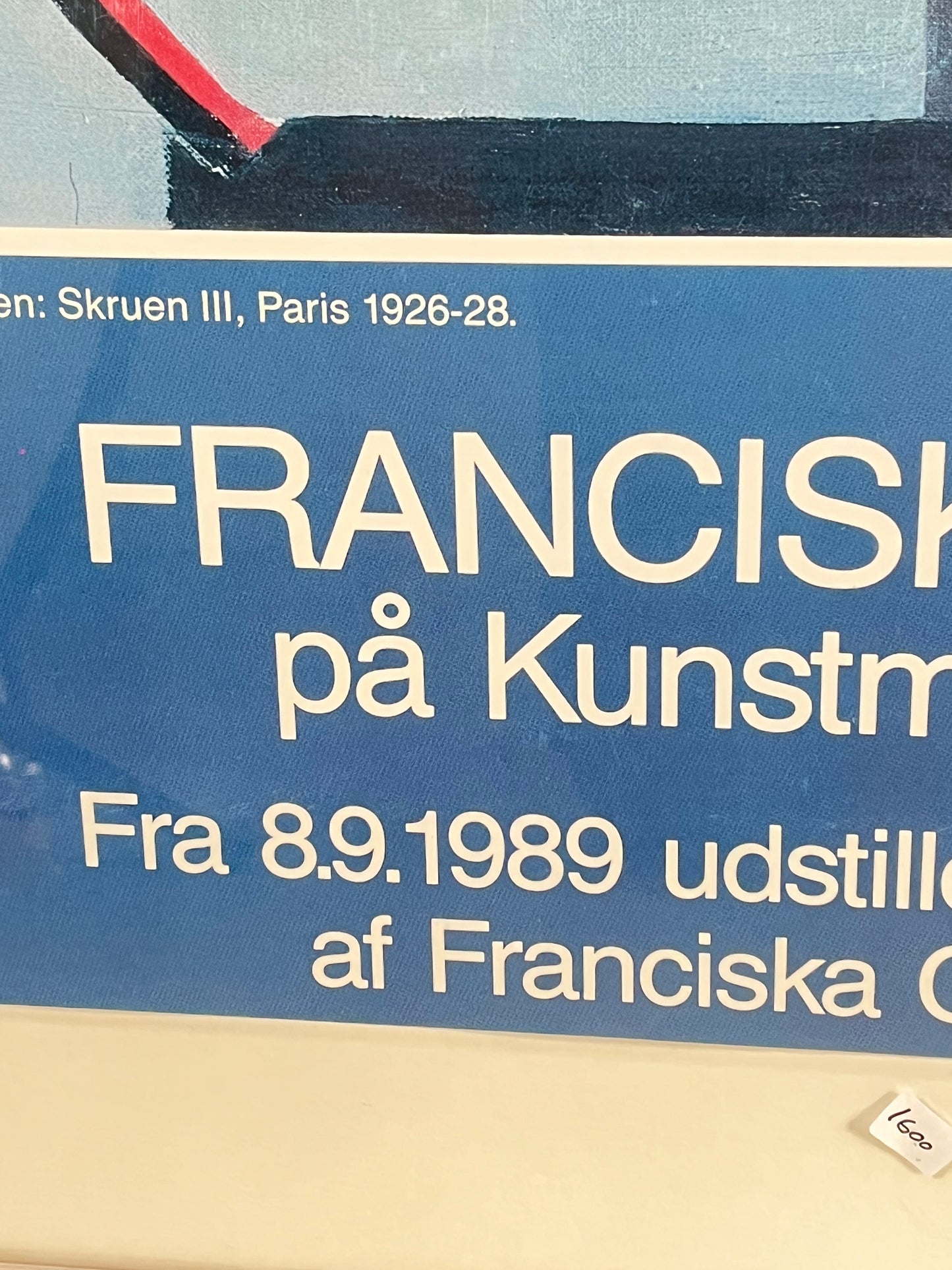 Franciska Clausen. Trapholt. Poster.