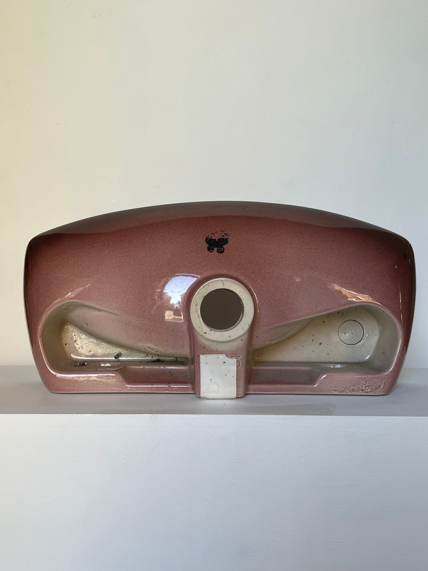 Slim Bordeaux Porcelain sink