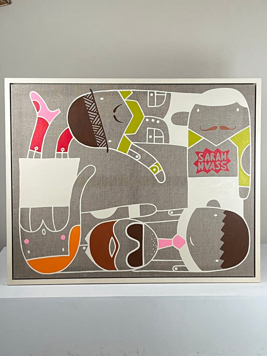 Sarah Hvass. Painting.