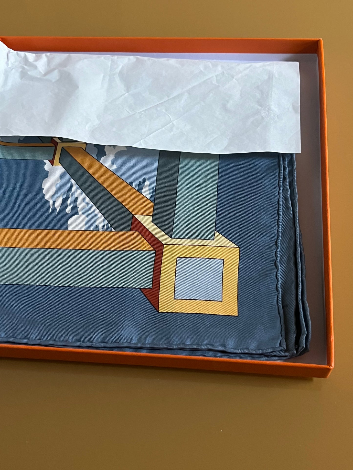 Hermes scarf. Cassandre.