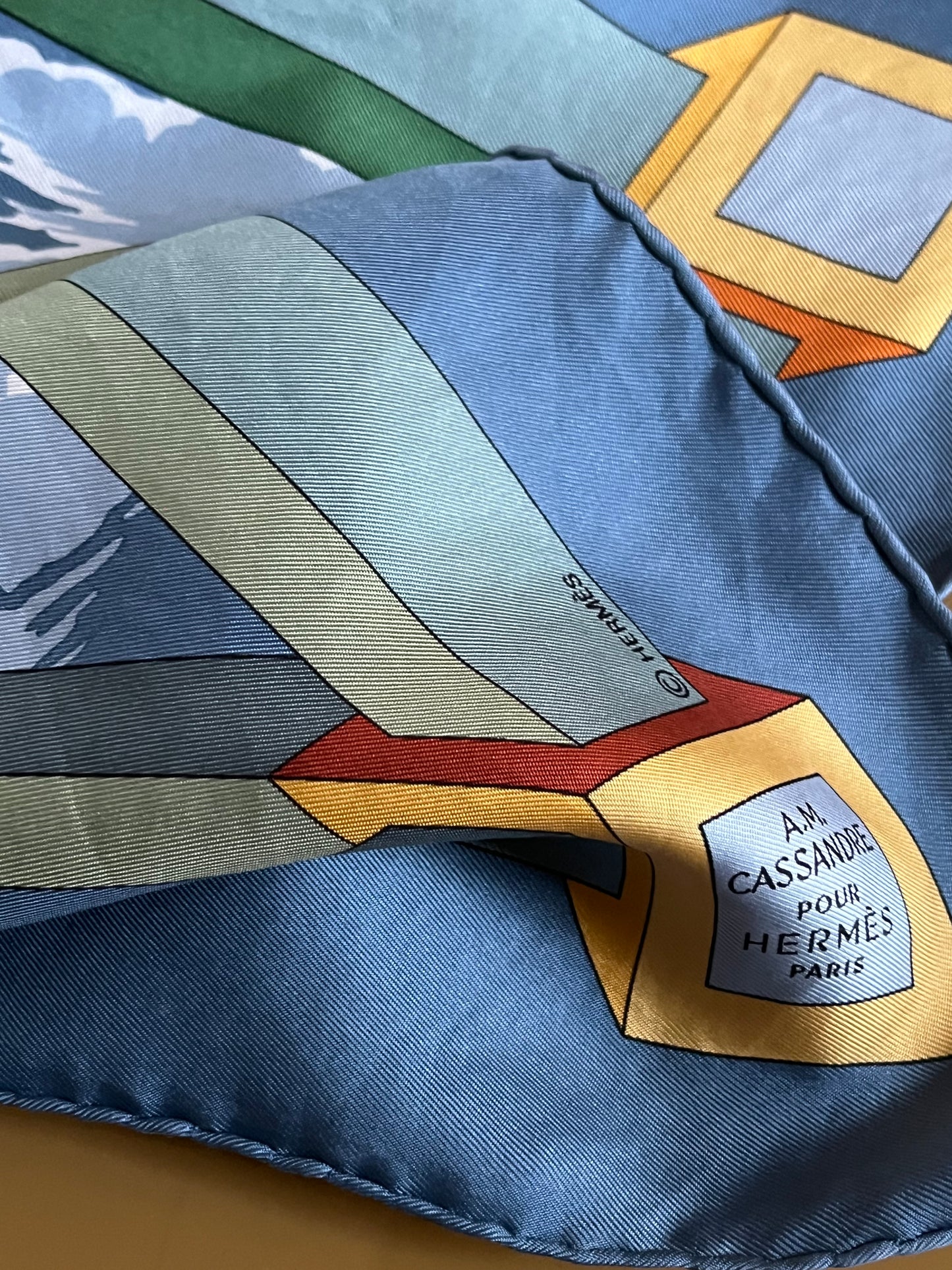 Hermes scarf. Cassandre.