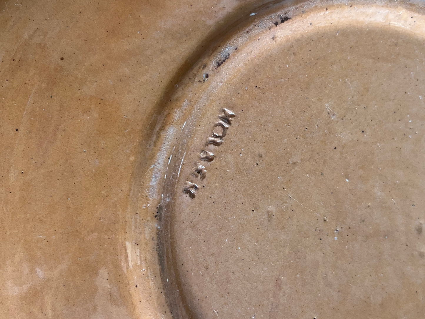Cancer plate. Holbæk ceramic