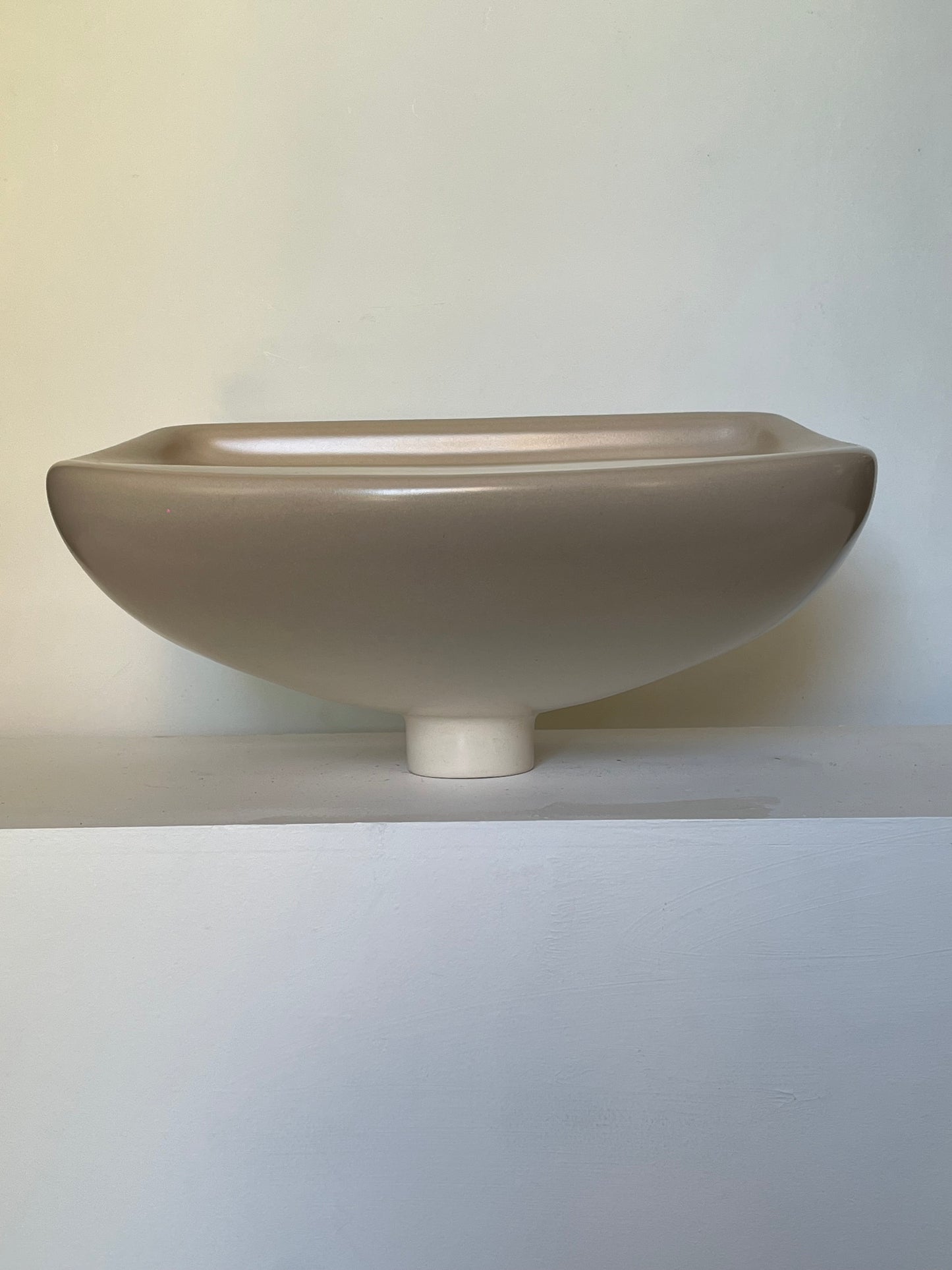 Dark Beige Porcelain sink