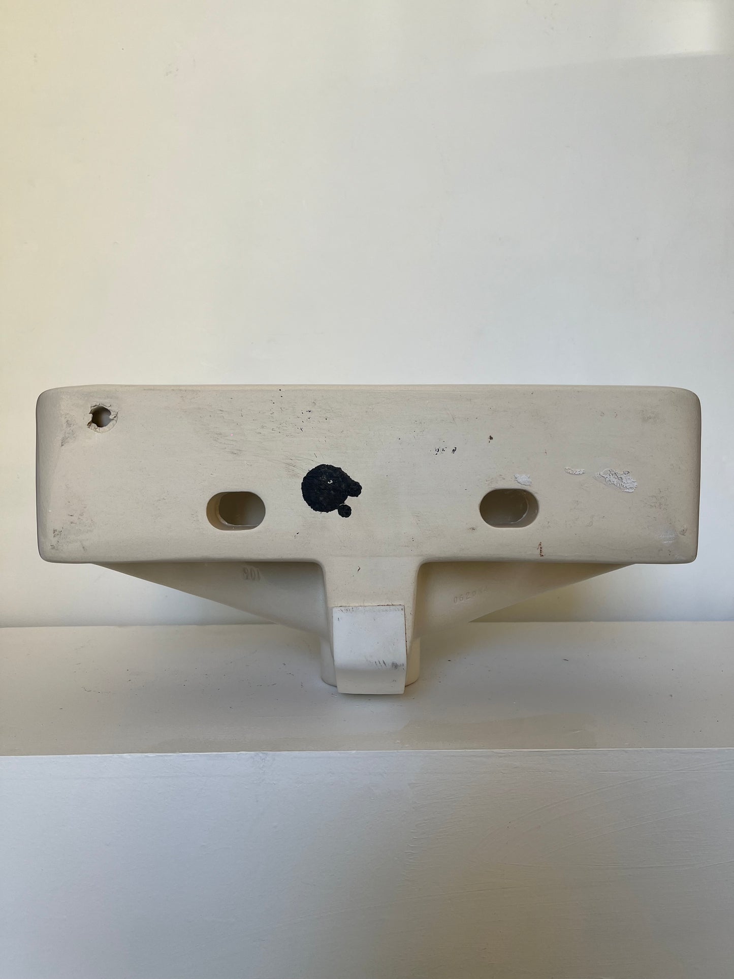 Beige Porcelain sink