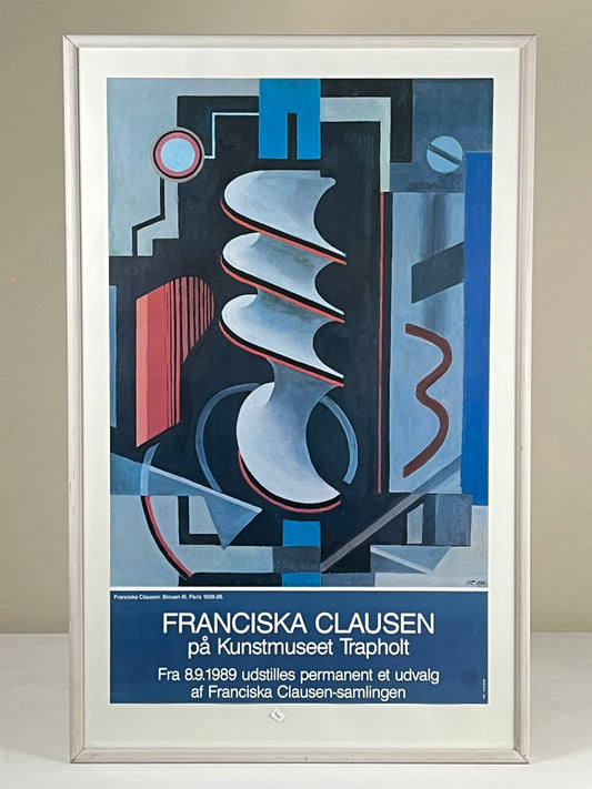 Franciska Clausen. Trapholt. Poster.
