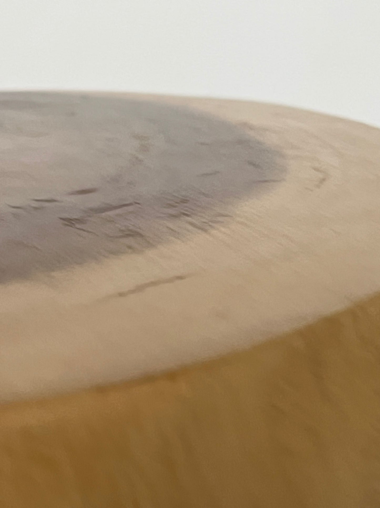 Handmade wooden side table or coffee table.