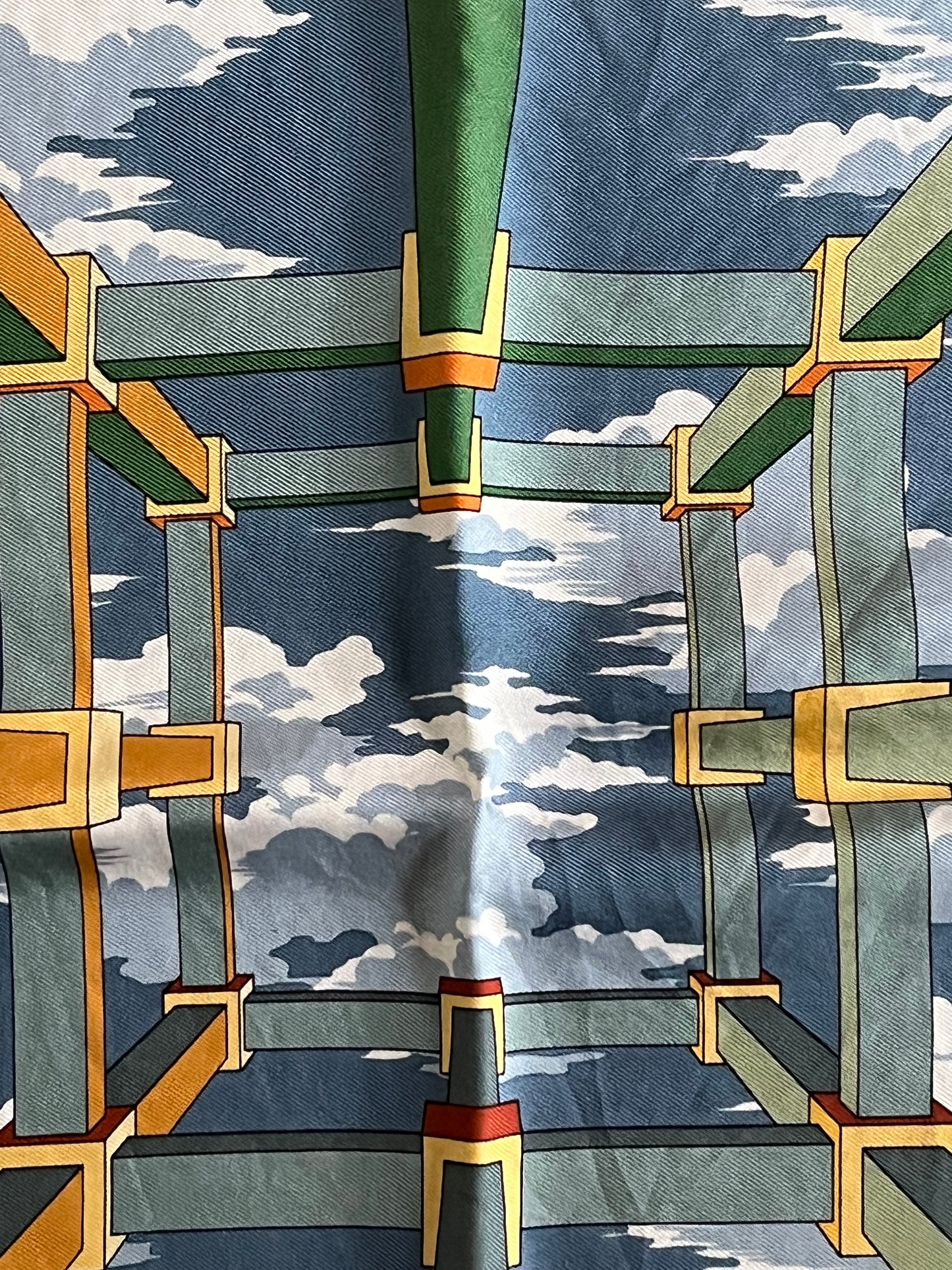 Hermes scarf. Cassandre.