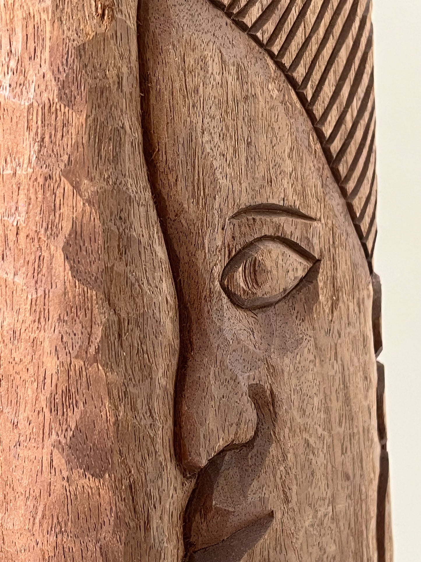 Wood sculpture