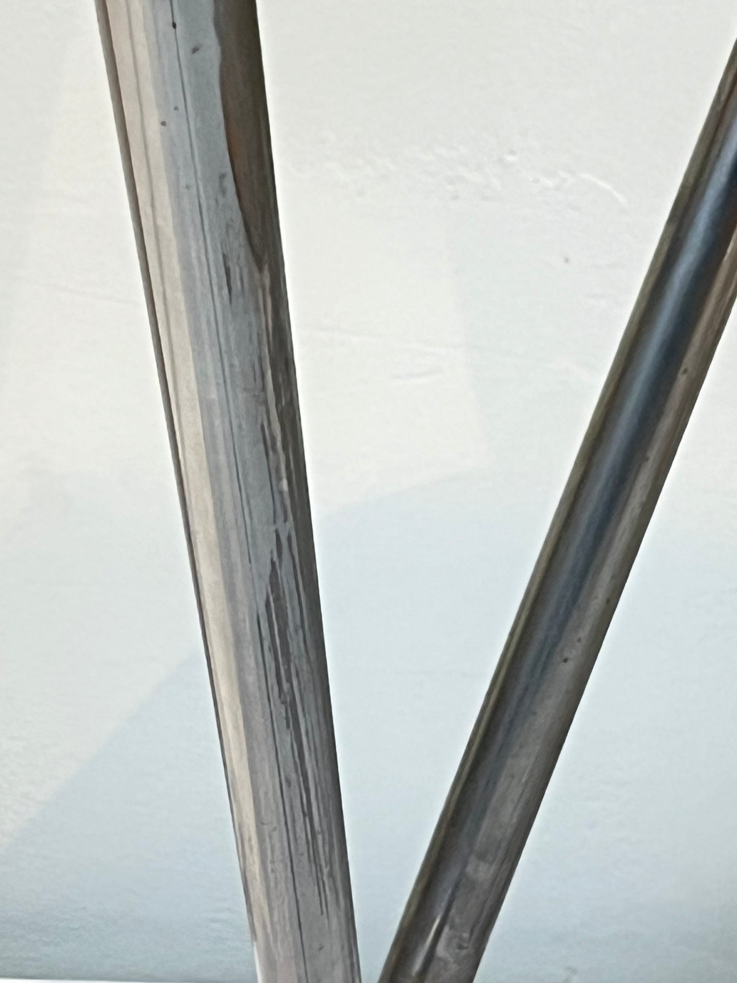 Chair. Wood and steel.